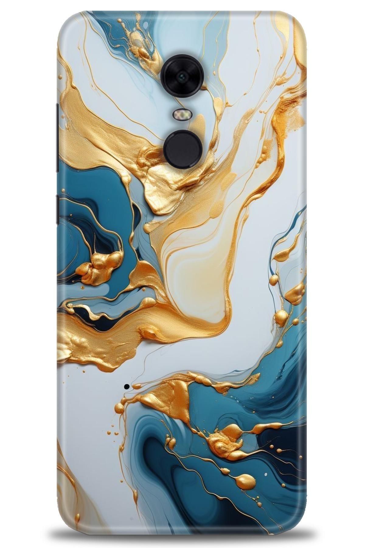 CooperTech Xiaomi Redmi 5 Plus İle Uyumlu HD Baskılı Desenli Silikon Kılıf - 402