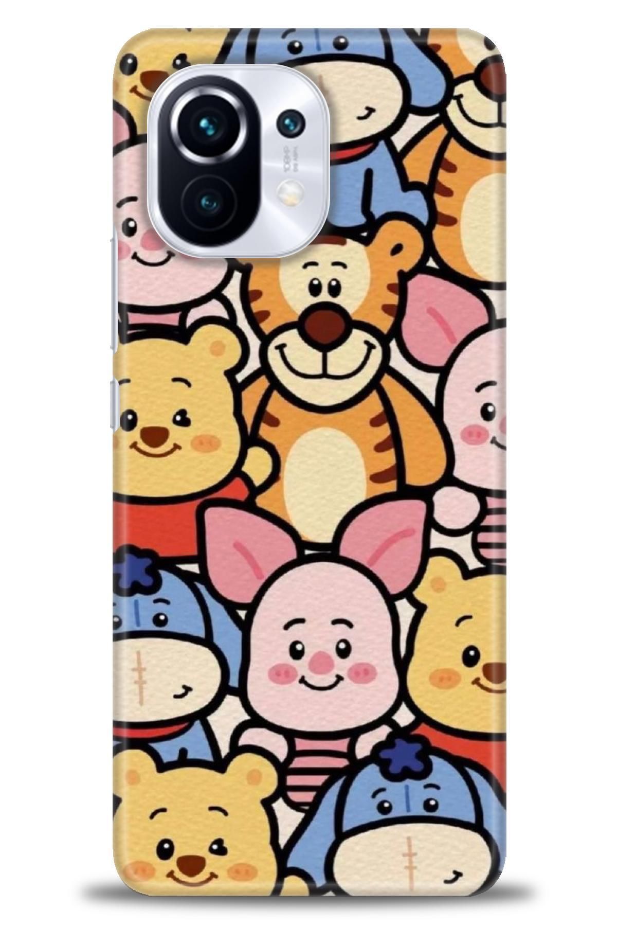 CooperTech Xiaomi Mi 11 İle Uyumlu HD Baskılı Desenli Silikon Kılıf - 502