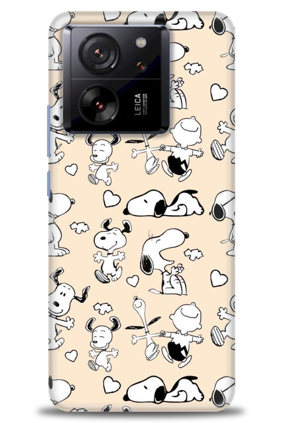CooperTech Xiaomi Mi 13T İle Uyumlu HD Baskılı Desenli Silikon Kılıf - 1052