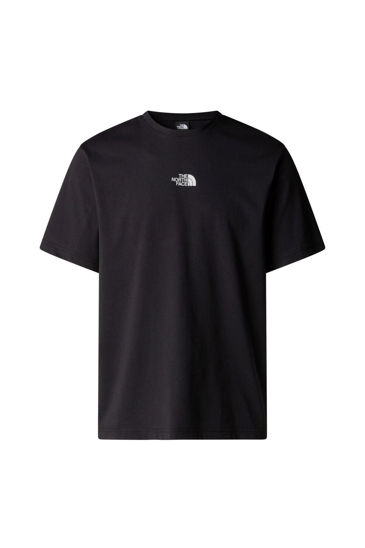 THE NORTH FACE U SS NEVER STOP RELAXED Tişört NF0A8C3AJK31 Siyah-L