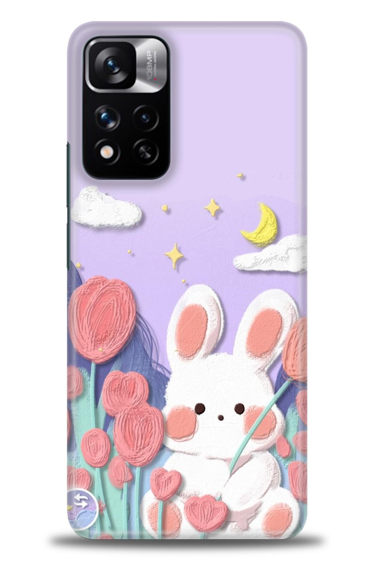 CooperTech Xiaomi Redmi Note 11 Pro Plus İle Uyumlu HD Baskılı Desenli Silikon Kılıf - 672