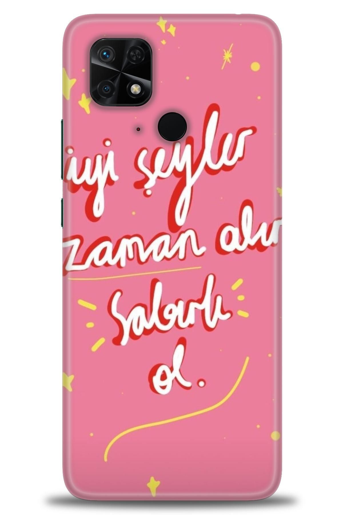 CooperTech Xiaomi Redmi 10C İle Uyumlu HD Baskılı Desenli Silikon Kılıf - 202