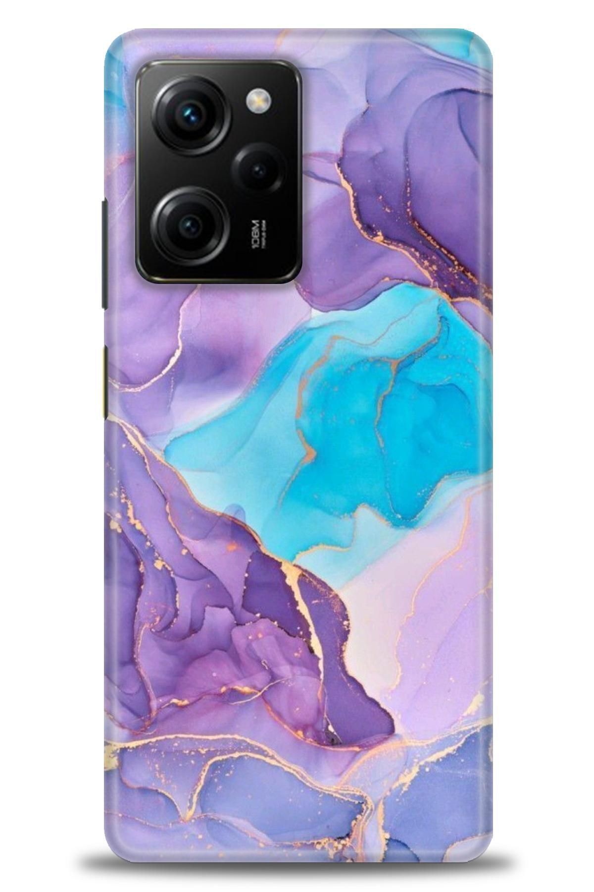 CooperTech Xiaomi Poco X5 Pro 5G İle Uyumlu HD Baskılı Desenli Silikon Kılıf - 802