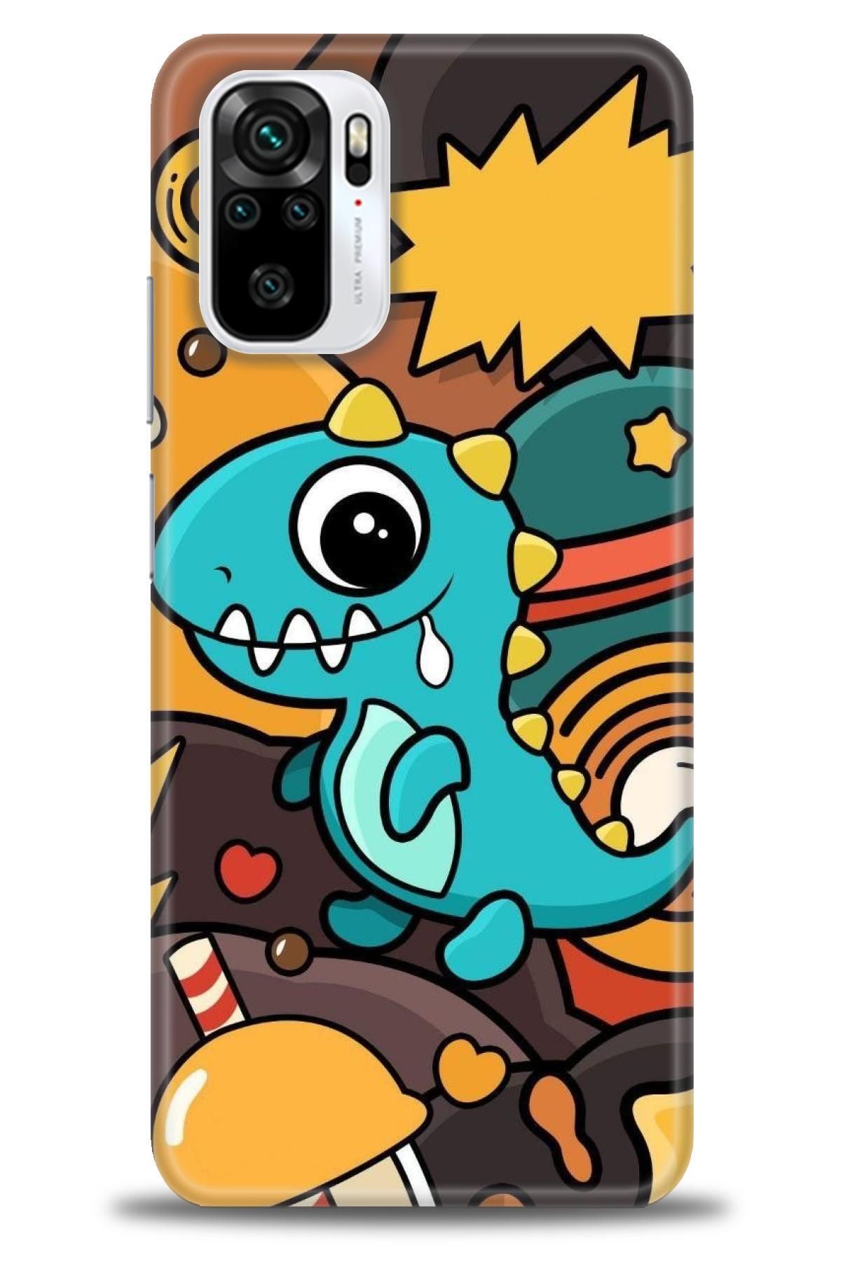 CooperTech Xiaomi Redmi Note 10 / 10S İle Uyumlu HD Baskılı Desenli Silikon Kılıf - 682