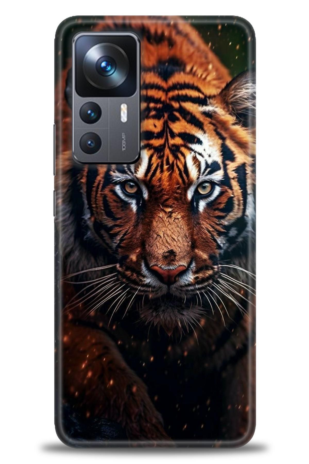 CooperTech Xiaomi Mi 12T İle Uyumlu HD Baskılı Desenli Silikon Kılıf - 132