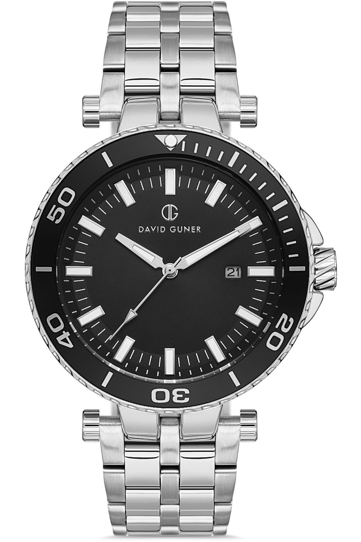 DAVID GUNER DAVİD GÜNER ERKEK KOL SAATİ DG-8393GA-A2 43 MM Metal