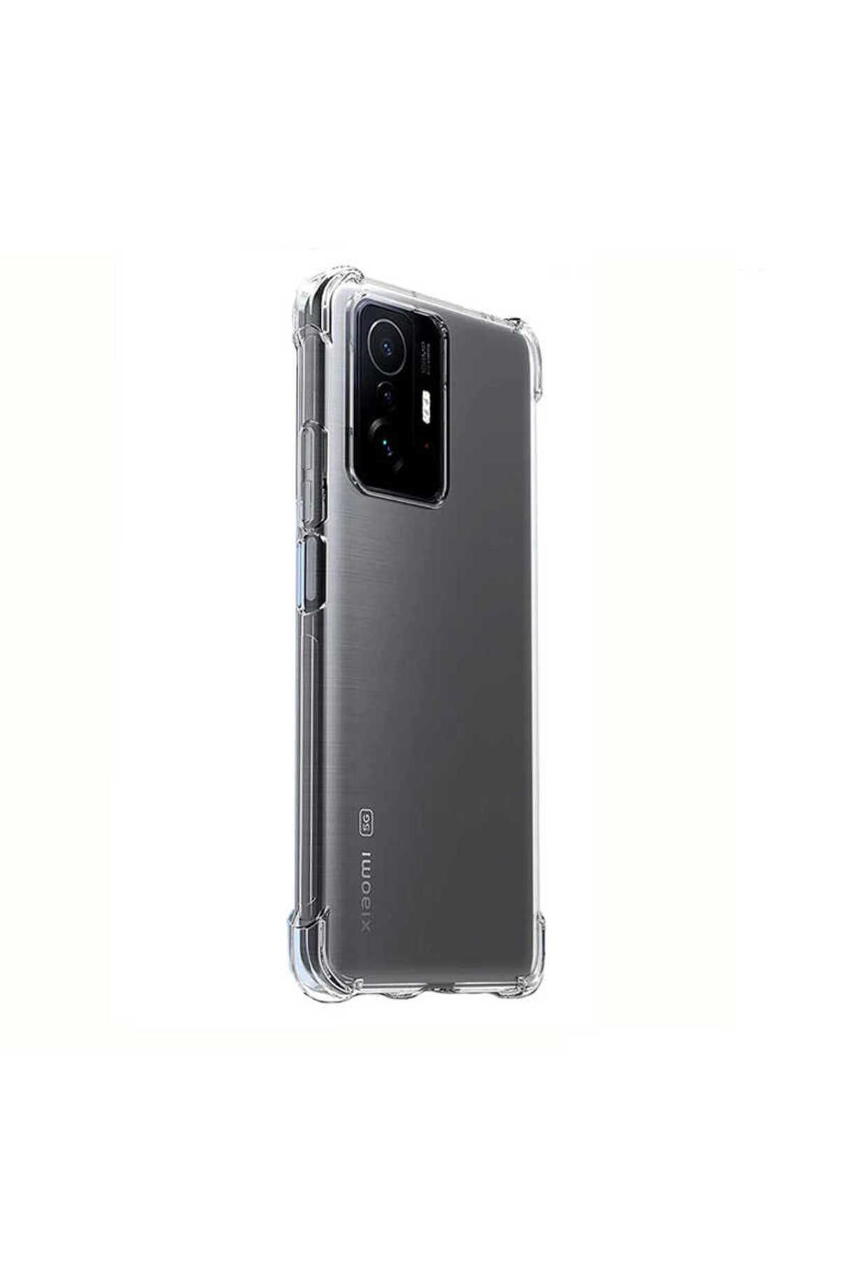 YTSGLOBAL Mi 11T 5G Kılıf YTSG Nitro Anti Shock Silikon - Renksiz