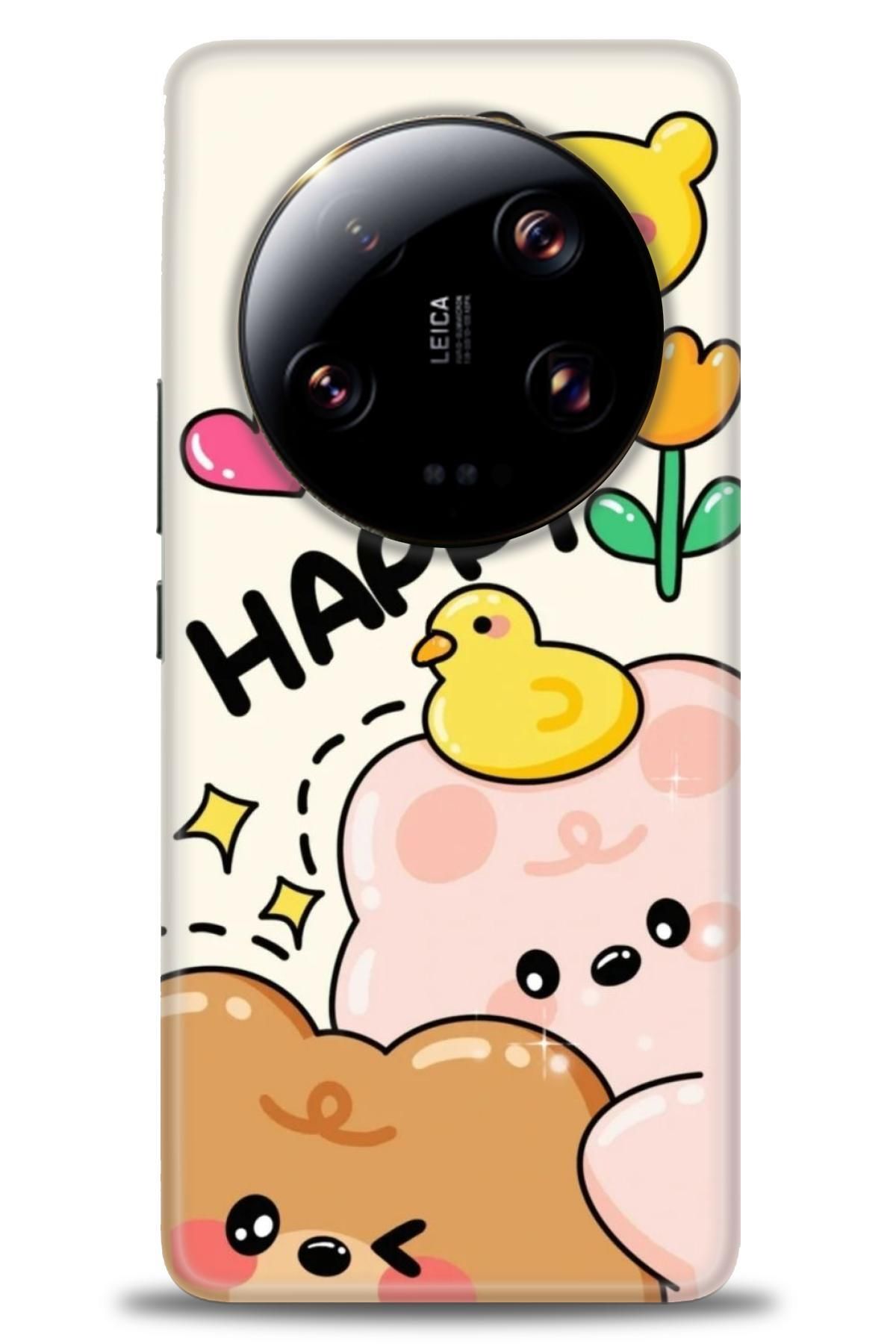 CooperTech Xiaomi Mi 13 Ultra İle Uyumlu HD Baskılı Desenli Silikon Kılıf - 302