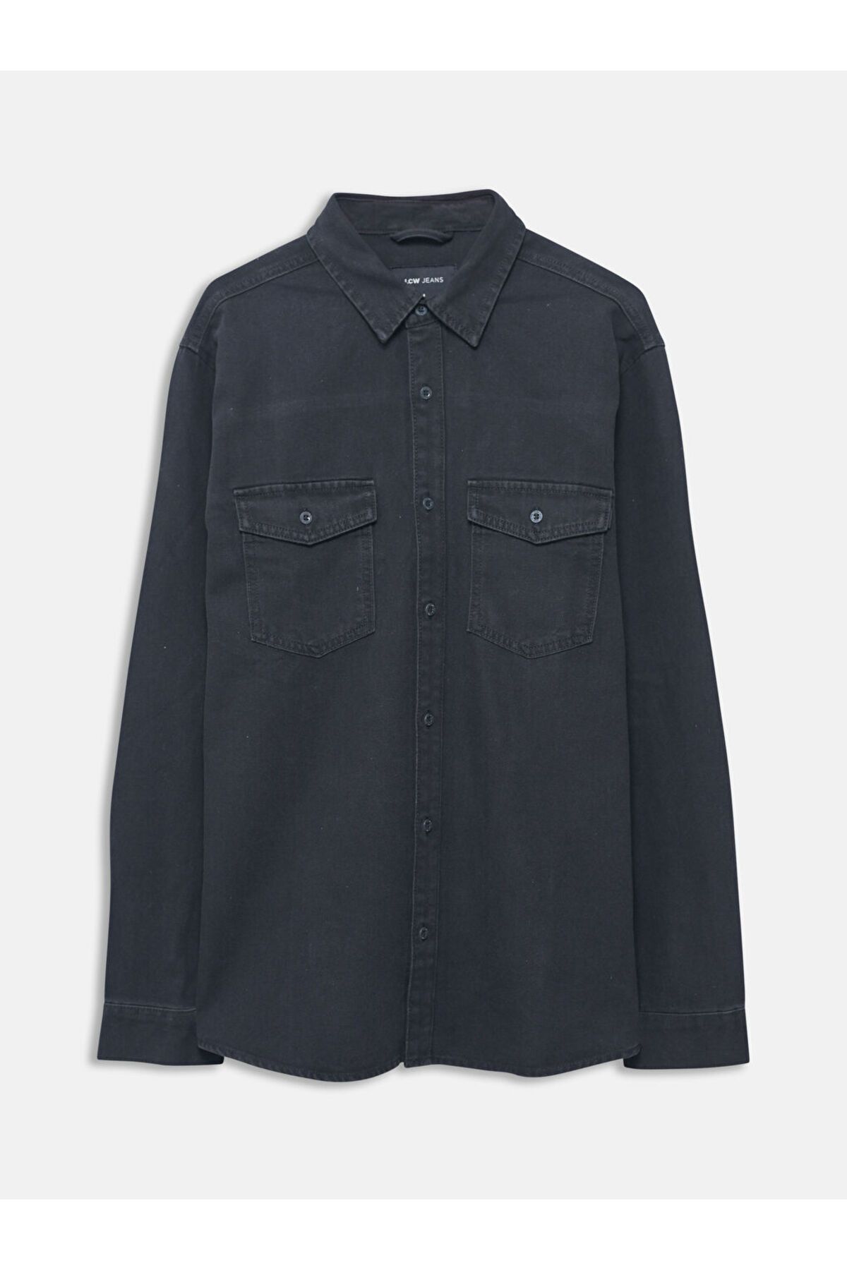 LC Waikiki Yeni Sezon Regular Fit Uzun Kollu Erkek Jean Gomlek