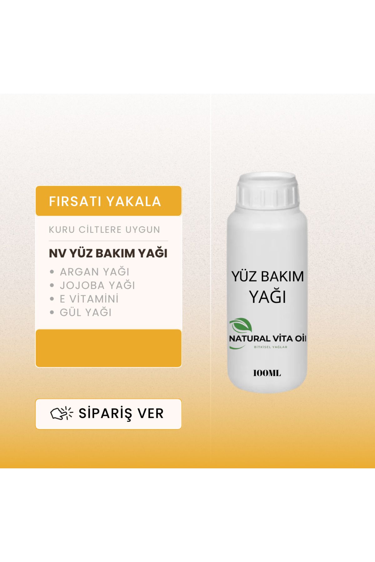 vita YÜZ CİLT BAKIMI YAĞI 100ML