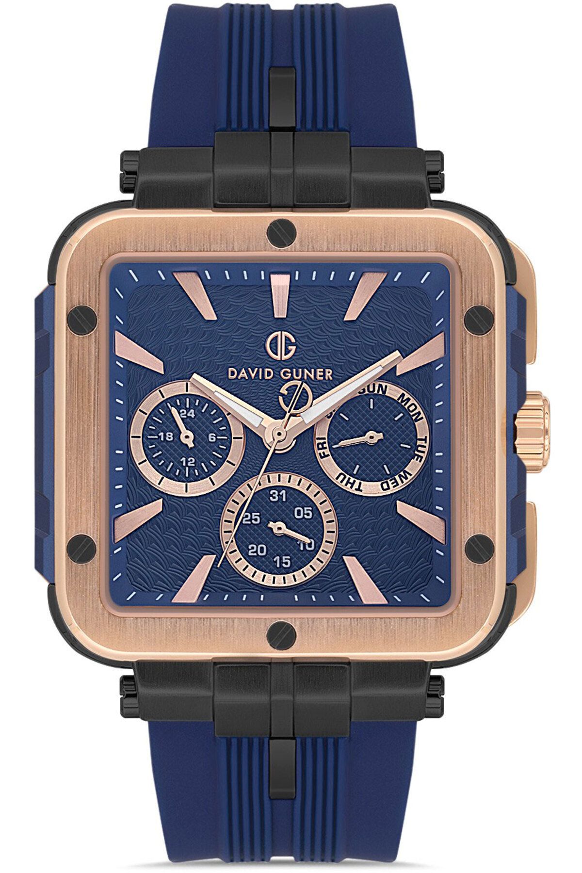 DAVID GUNER DAVİD GÜNER ERKEK KOL SAATİ DG-8825GD-ZA3 41 MM Lacivert