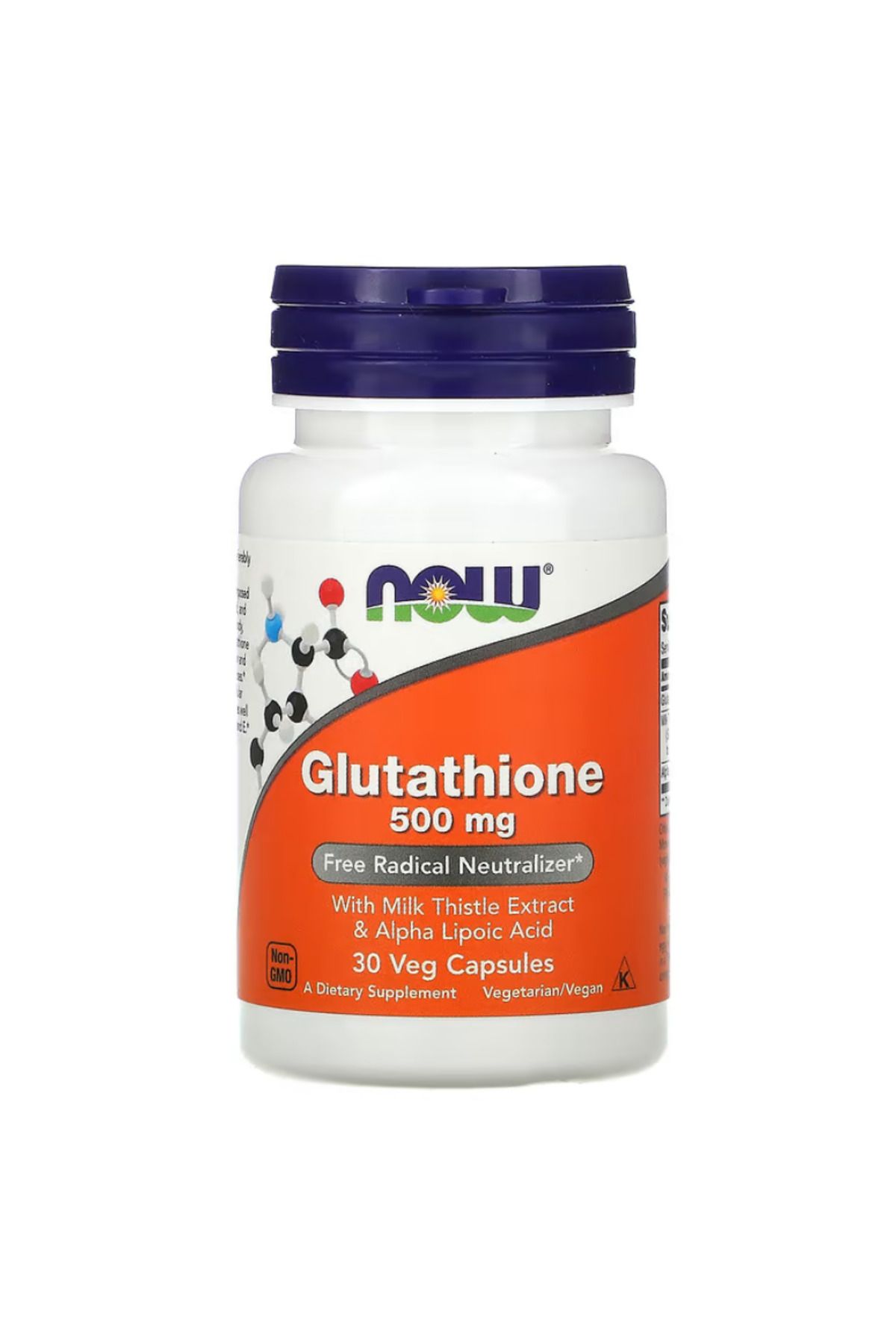 Now Foods , Glutathione, 500 mg, 30 Veg Capsules