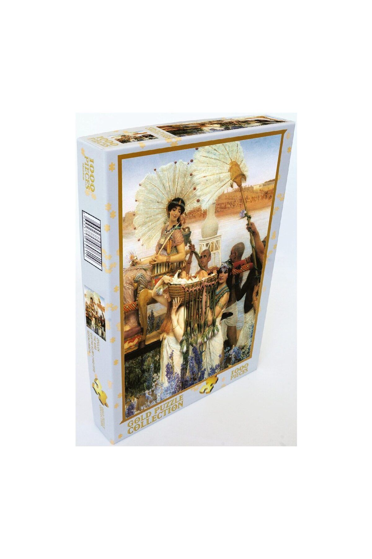 Gold Puzzle-Puzzle Gold Puzzle - Sir Lawrence Alma-Tadema: The Finding of Moses, 1000 piese 2