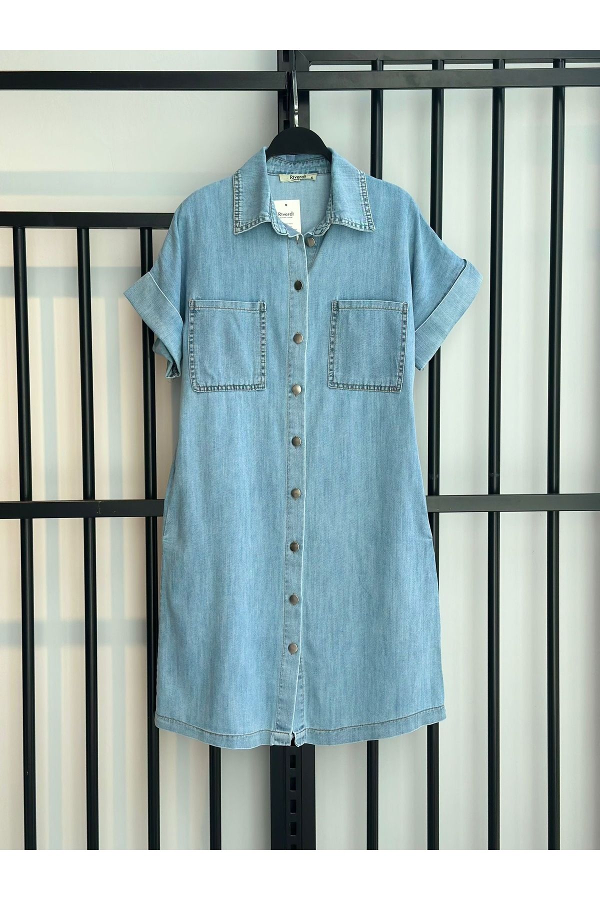 RİVERDİ Denim elbise