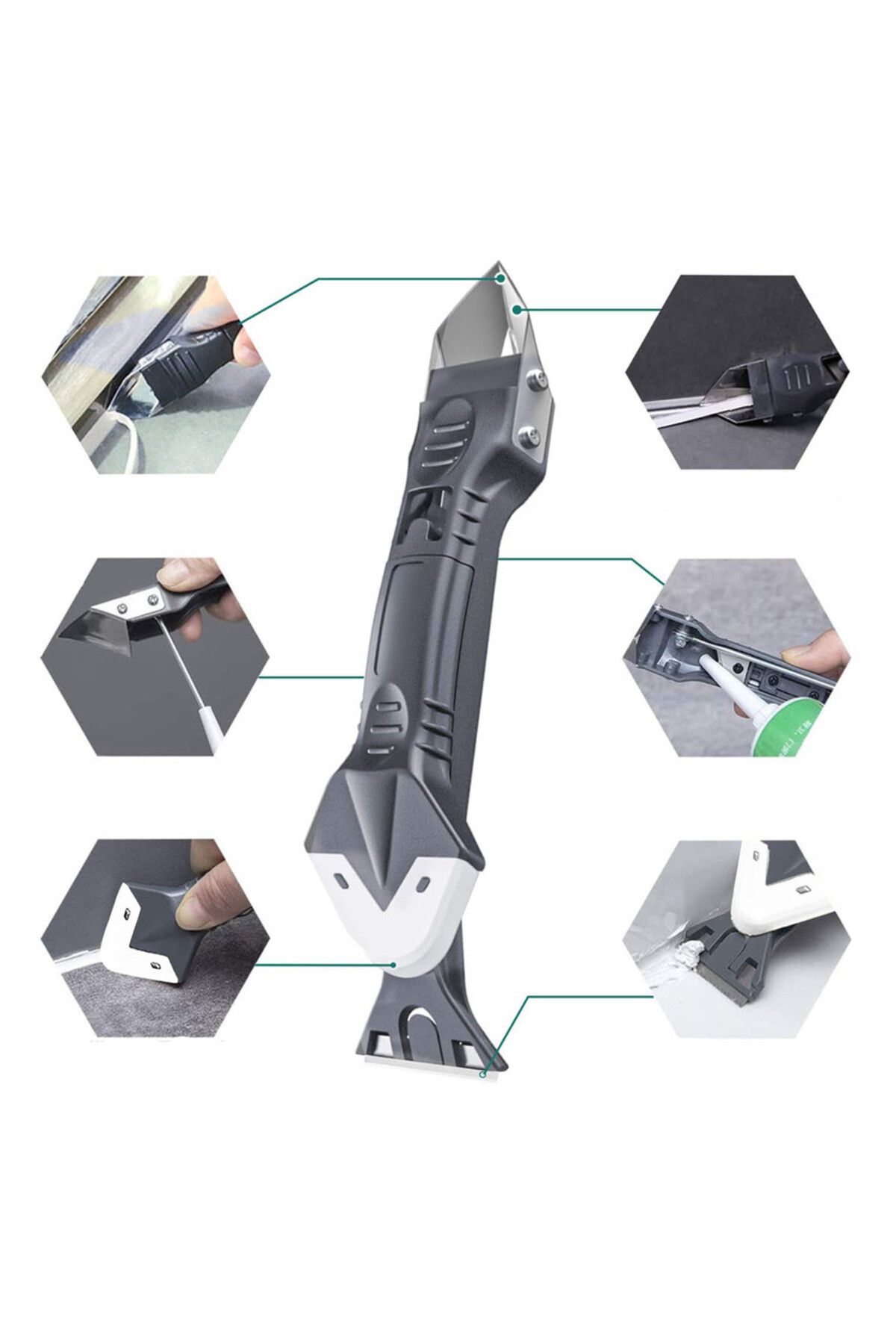 BOEM-3-in-1 silicone modeling and cleaning device set, accessories included, easy to use, 6