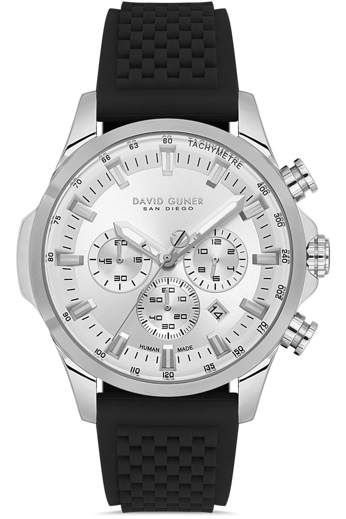 DAVID GUNER DAVİD GÜNER ERKEK KOL SAATİ DG-8877GD-L1 46 MM Siyah