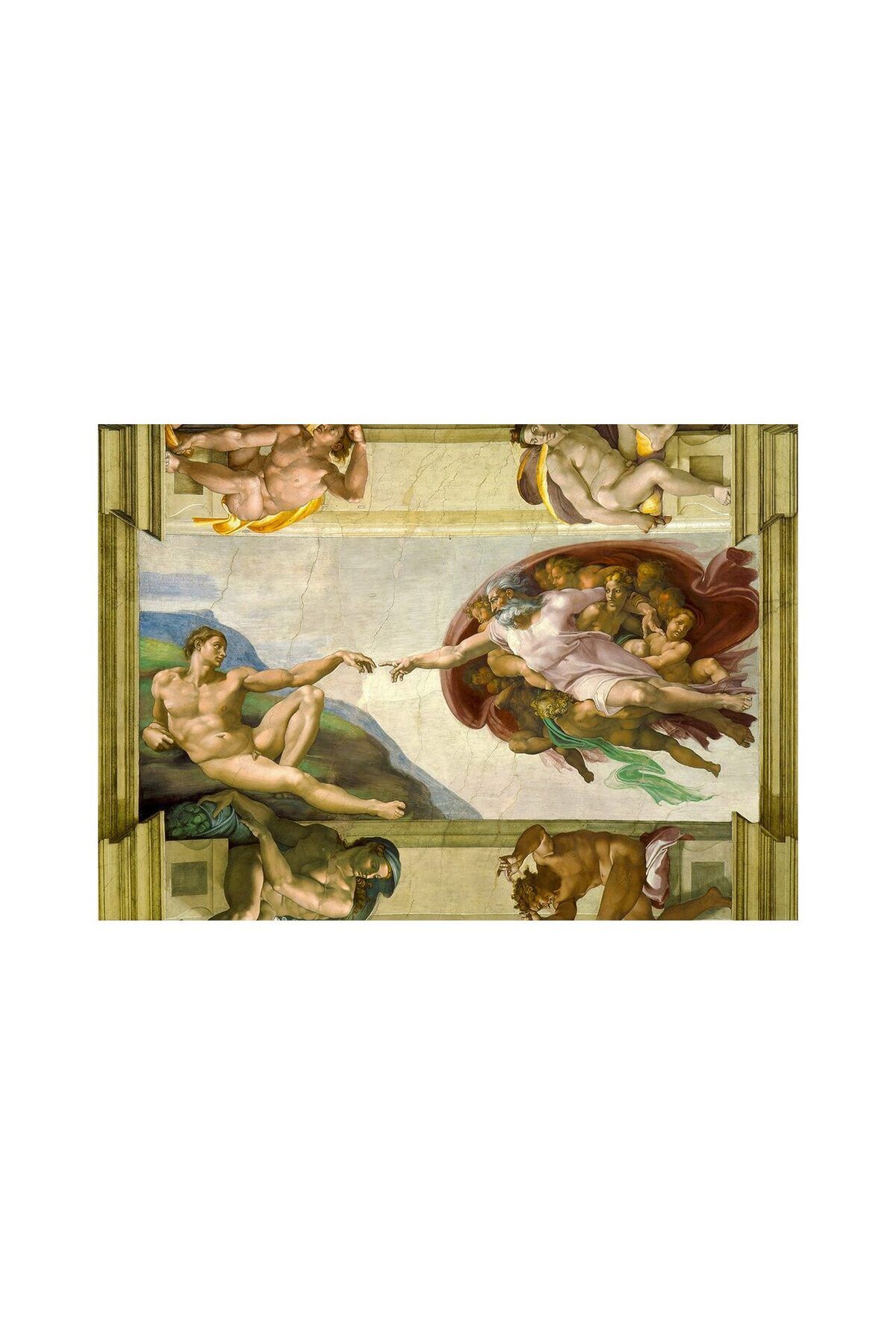Enjoy-Puzzle 1000 pieces Enjoy - Michelangelo Buonarroti: The Creation of Adam 2
