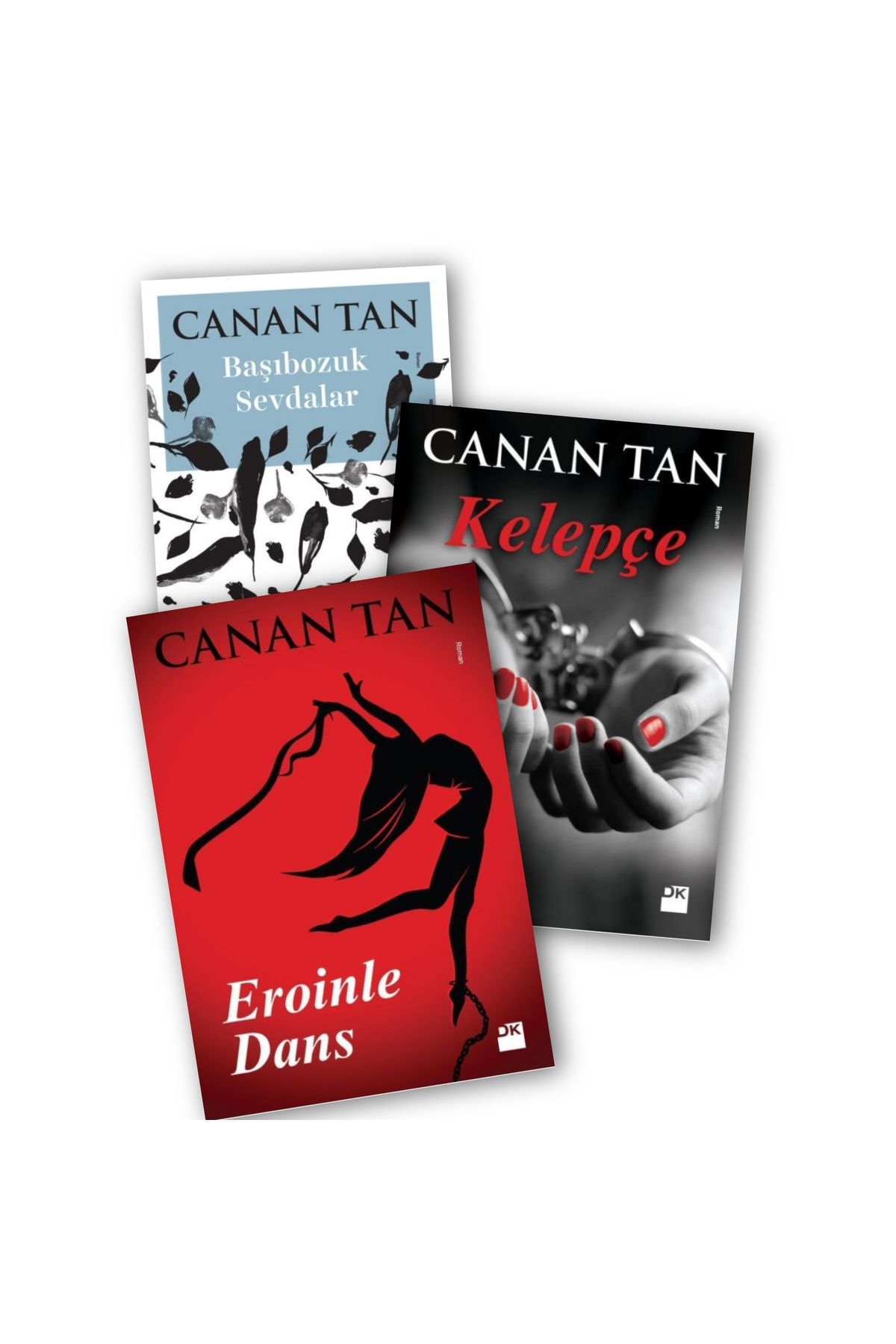 Doğan Kitap Başıbozuk Sevdalar - Kelepçe - Eroinle Dans Canan Tan 3 lü Kitap Set