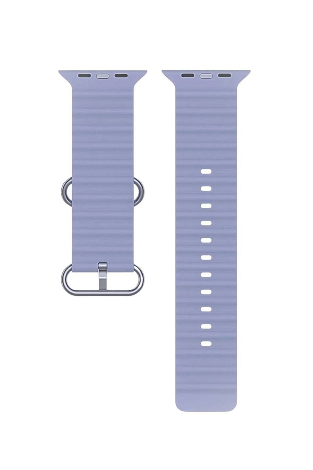 Bruntoo BR Apple Watch Series Ultra 10/9/8/7/6/5/4/SE/3/2/1 42mm-41mm-40mm-38mm Ocean Loop Silikon kordon