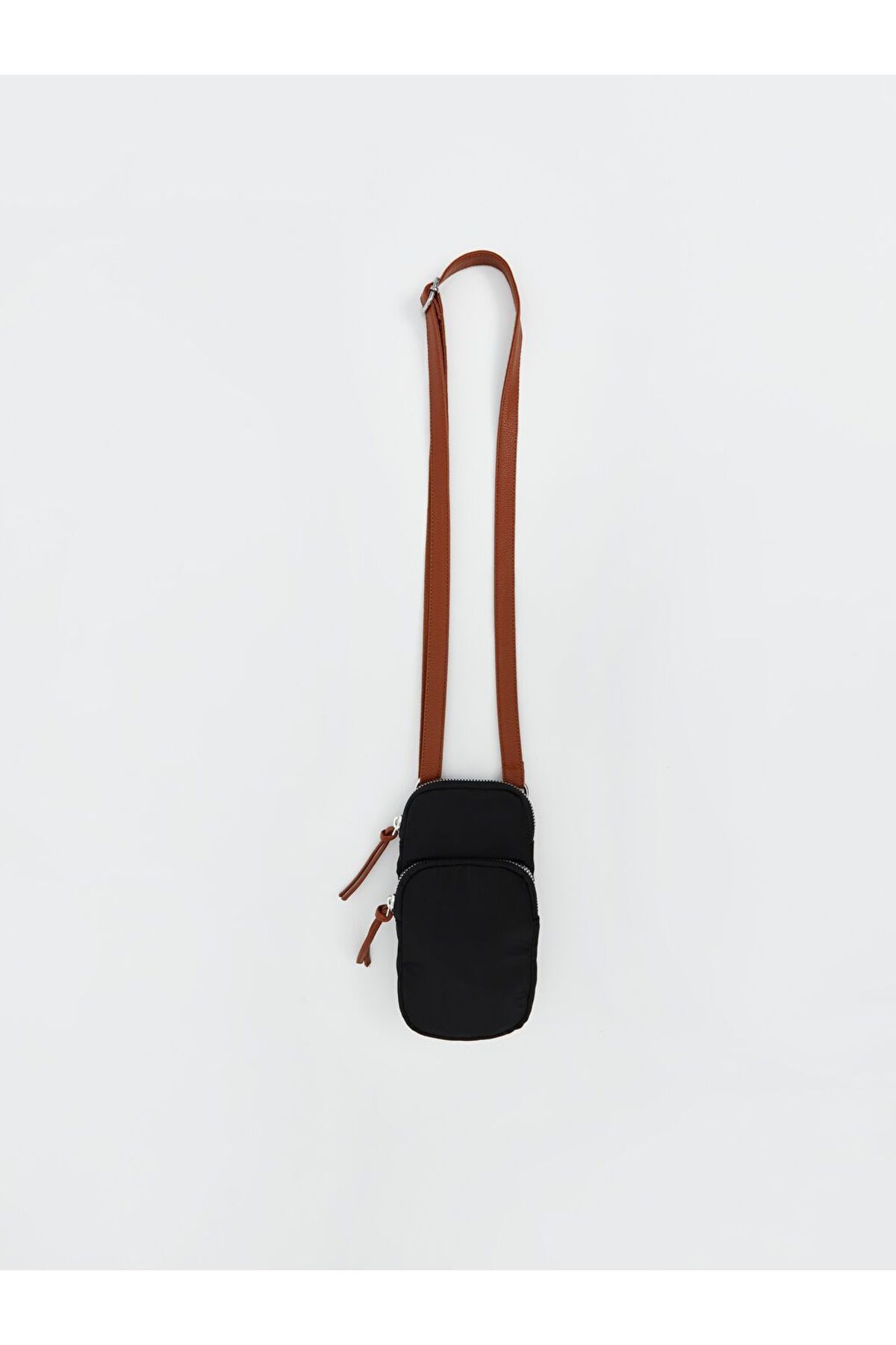 LC Waikiki LCW ACCESSORIES Çift Fermuarlı Kadın Omuz Çantası