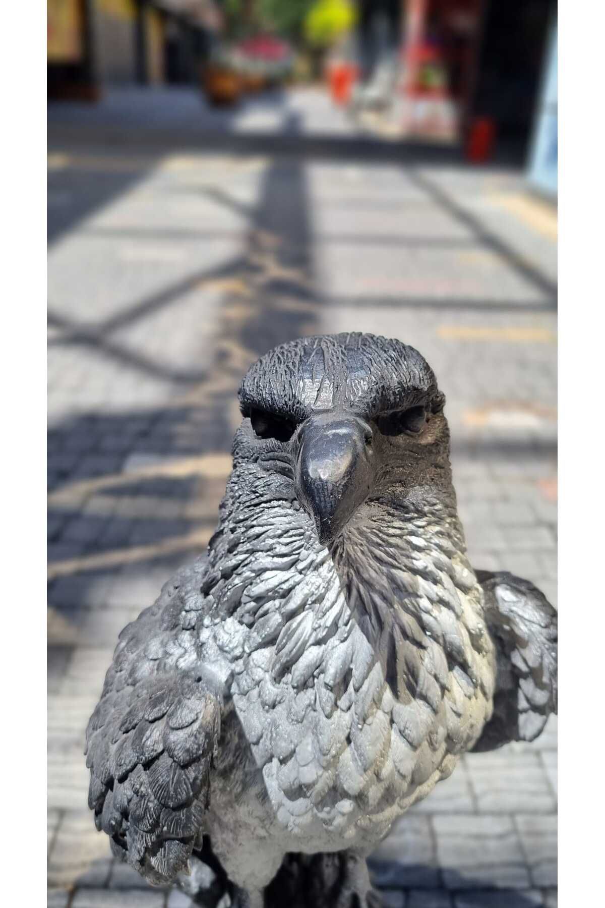 Hane 👁️‍🗨️🦅 Keskin Bakış, Güçlü Duruş: Kartal Heykeli ile Liderlik Ruhunu Yansıtın!