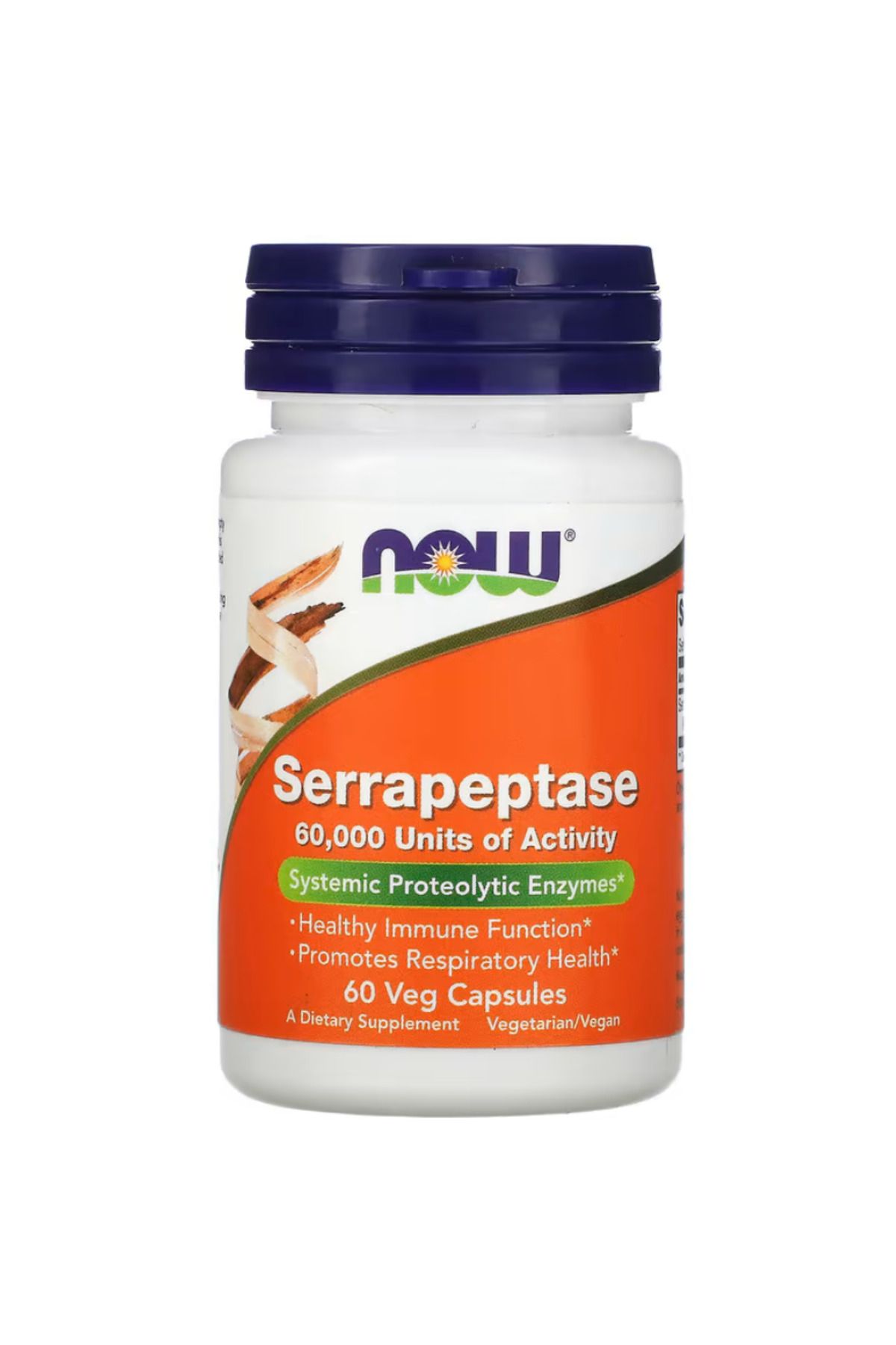 Now Foods , Serrapeptase, 33 mg, 60 Veg Capsules