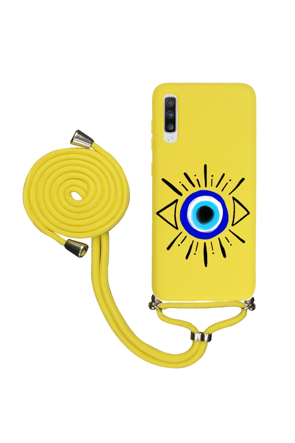 Royaleks Samsung A70 İpli Lansman Kılıf - Eyes 2