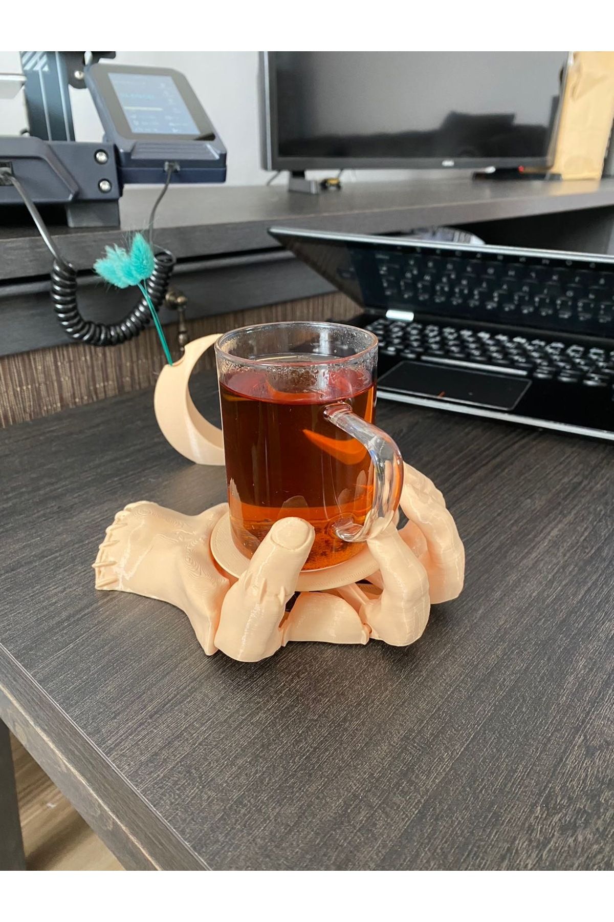 3dvibeswithmerve Thing Bardak Altlığı