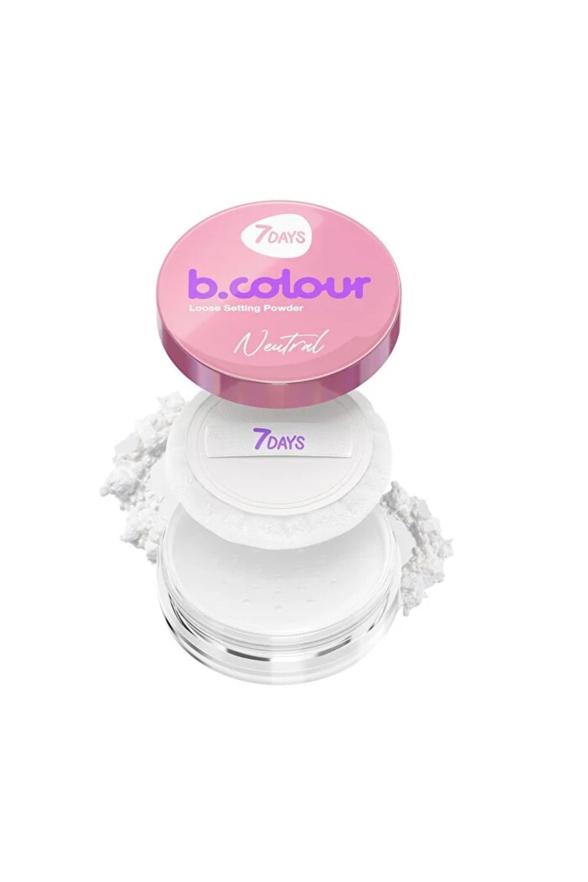 7DAYS B.Colour Matlaştırıcı Pudra - Neutral - 3 gr