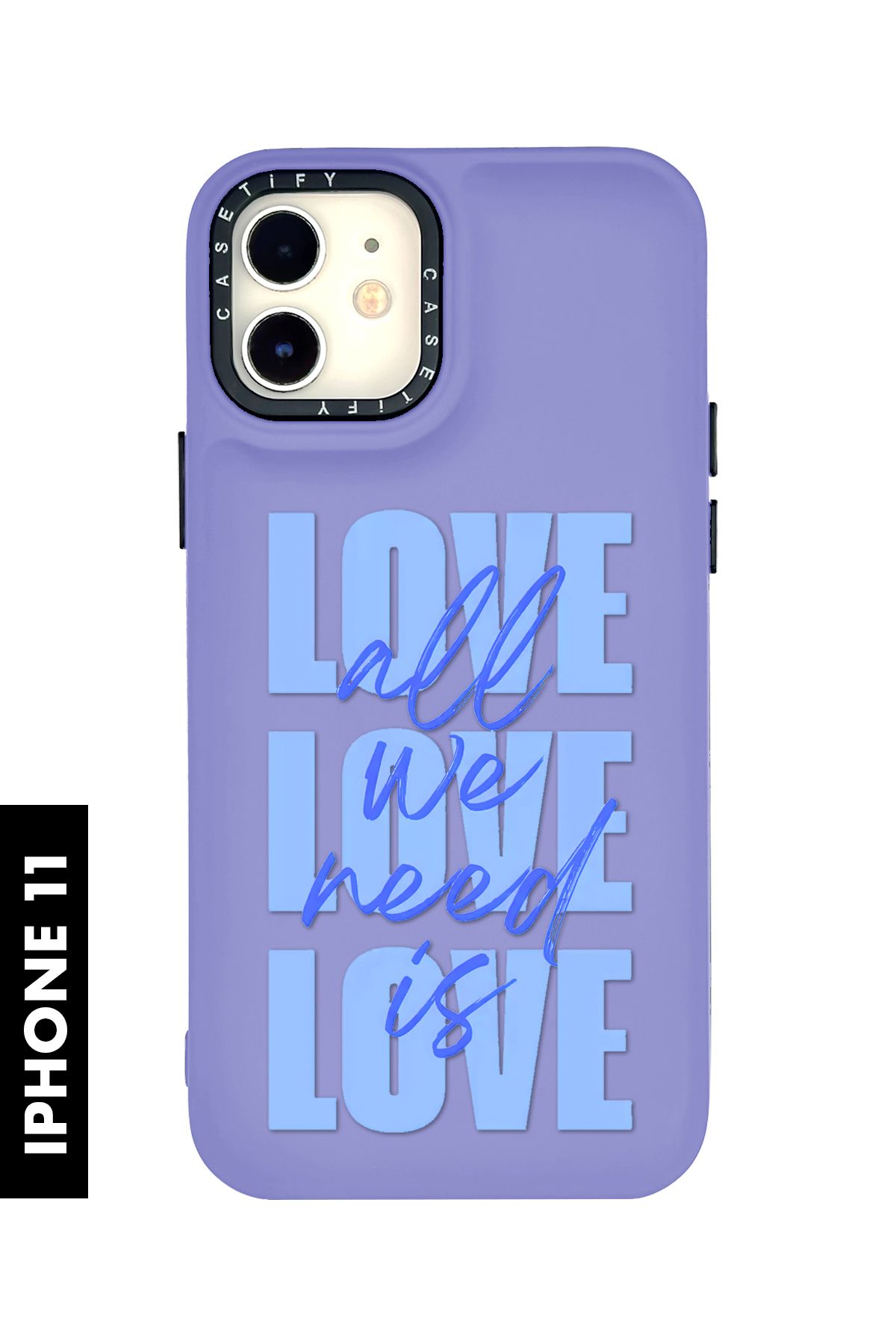 mooodcase iPhone 11 Uyumlu Need is Love Desenli Silikonlu Pillow Kılıf