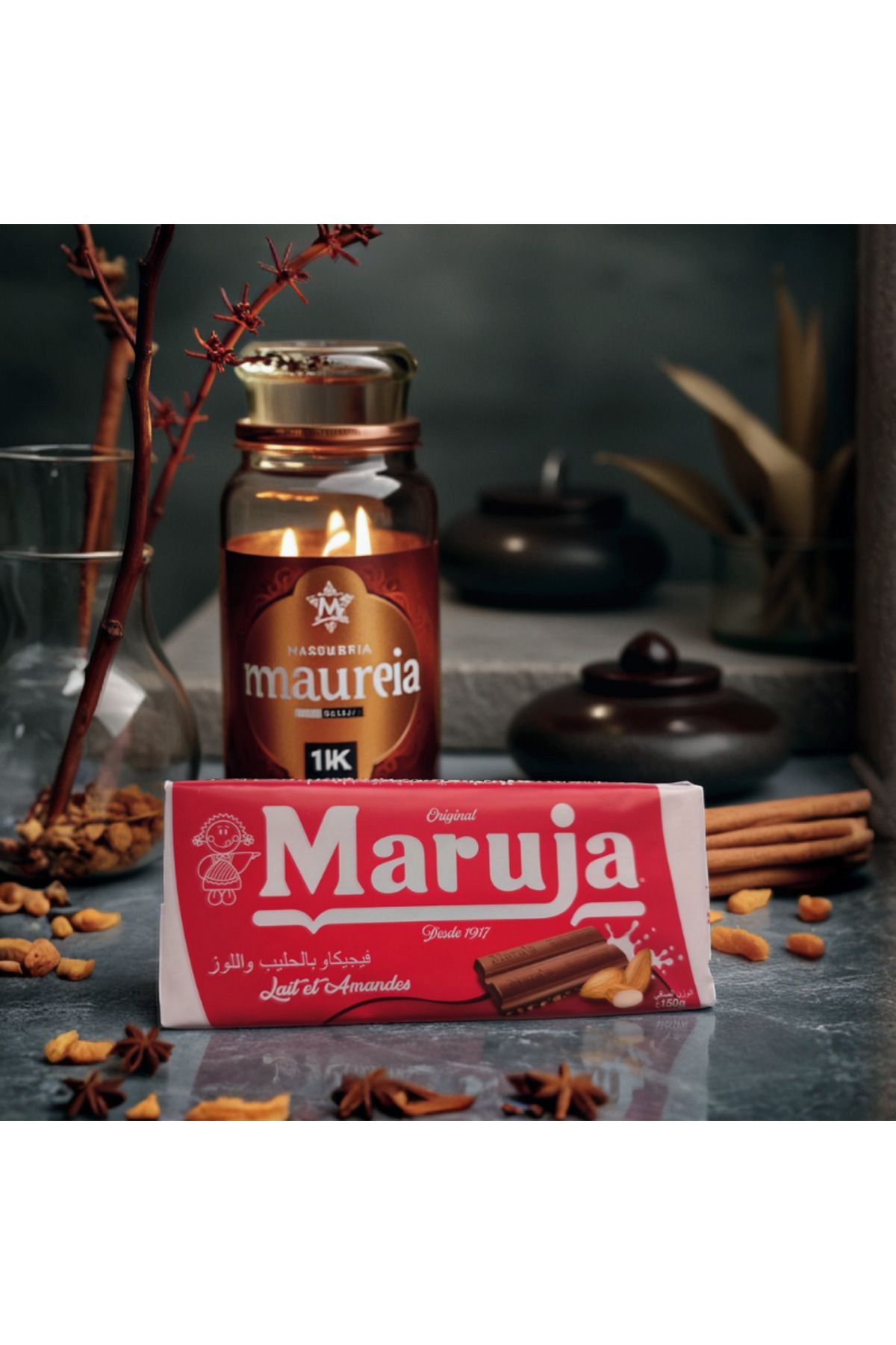 palmary Maruja Bademli Sütlü Çikolata 150g