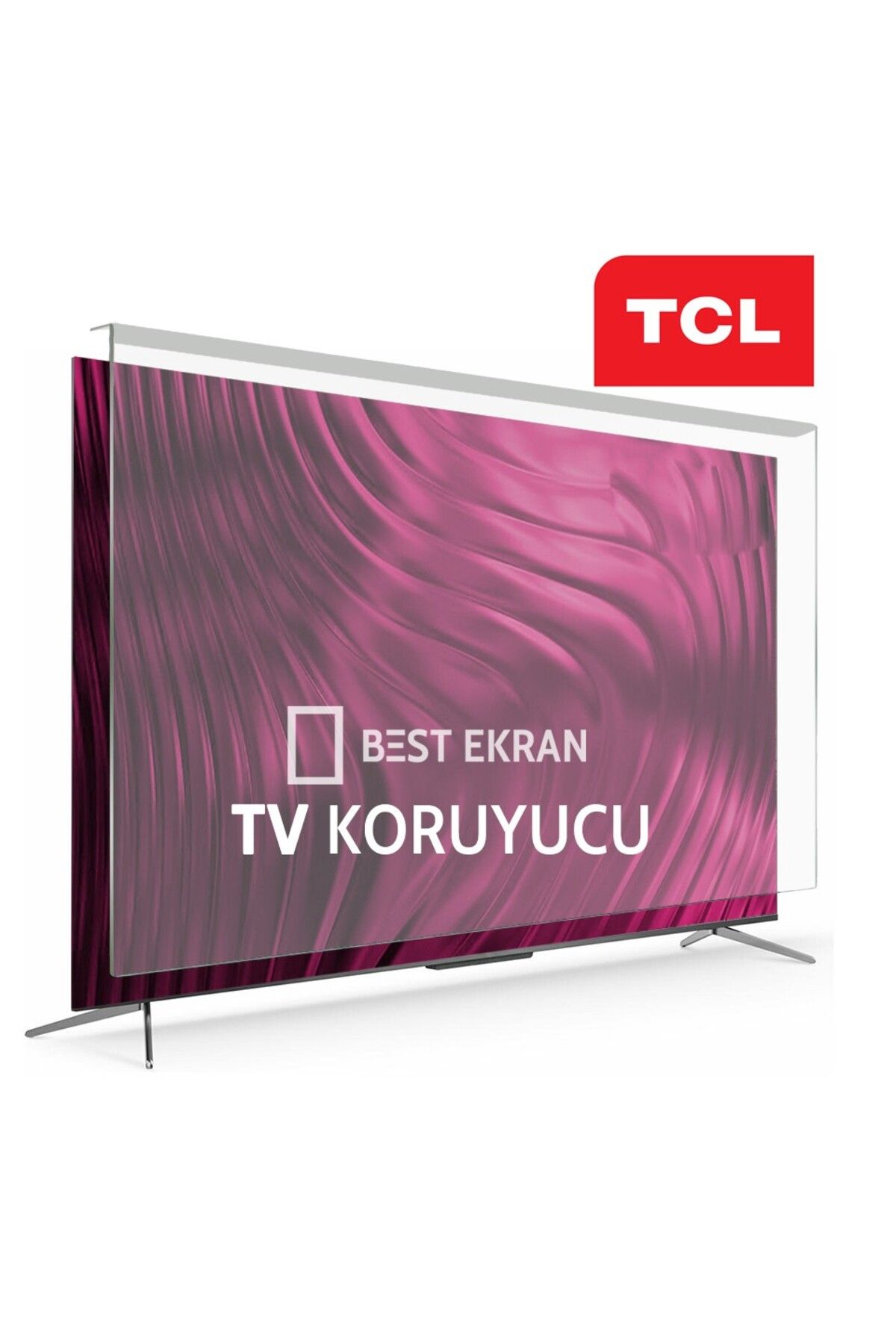 Bestekran TCL 75P7KGTV TV EKRAN KORUYUCU | TCL 75" inç Televizyon QLED KIRILMAZ Ekran Koruyucu
