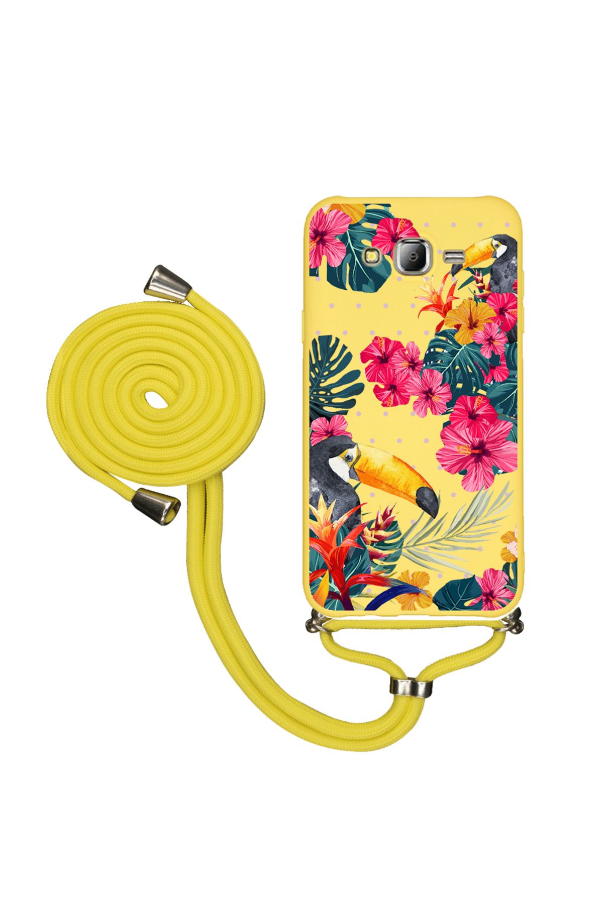 Royaleks Samsung J7 2015 İpli Lansman Kılıf - Tropical