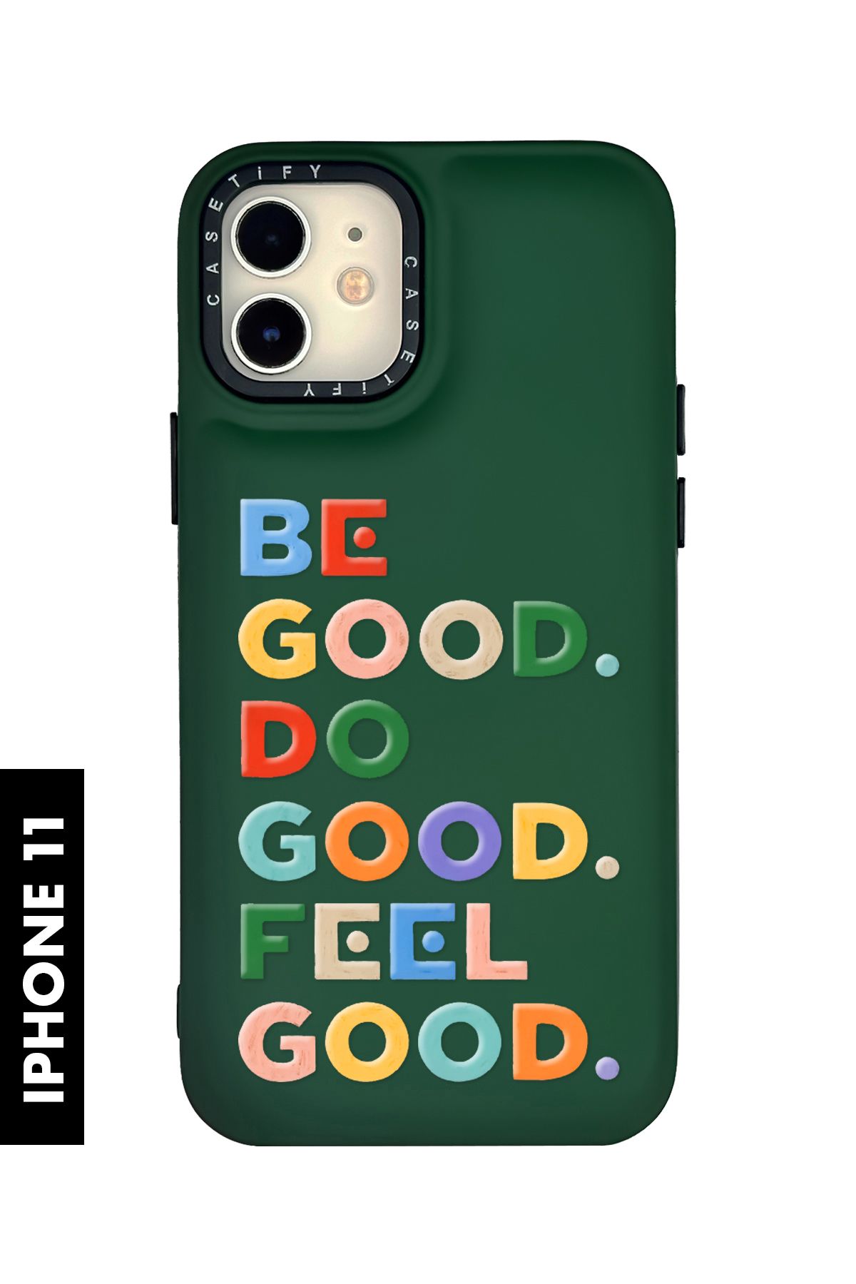 mooodcase iPhone 11 Uyumlu Feel Good Desenli Silikonlu Pillow Kılıf