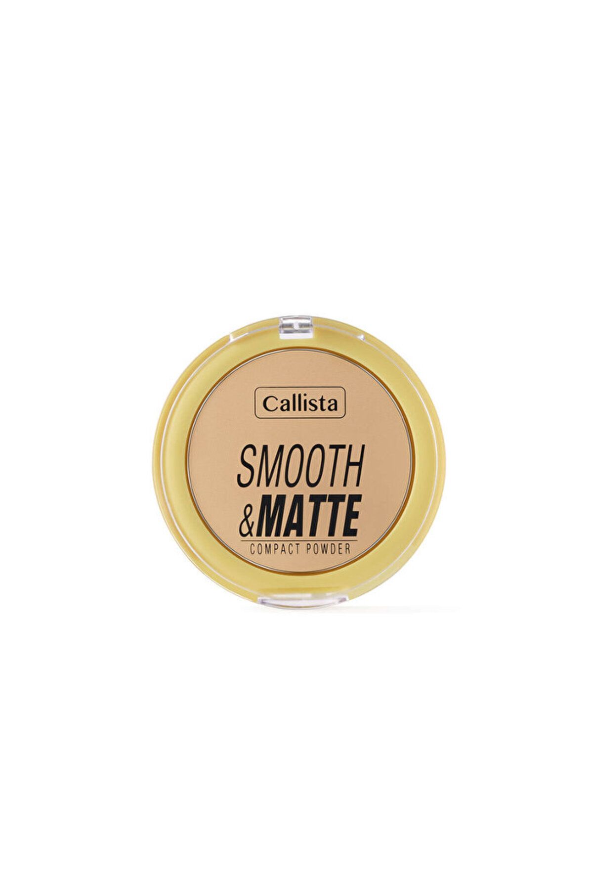 Callista Smooth Matte Compact Powder Mat Görünümlü Pudra - 10 Naturel Bej - 1 Adet