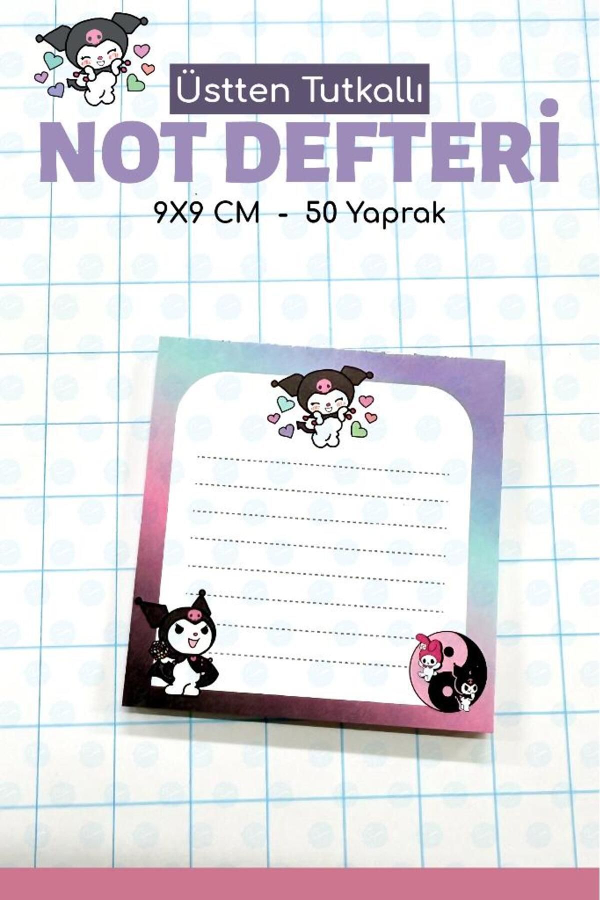t tuğset etiket Note Pad Bloknot Not Defteri Not Kağıdı Ödev Defteri 9x9 Cm-T1392