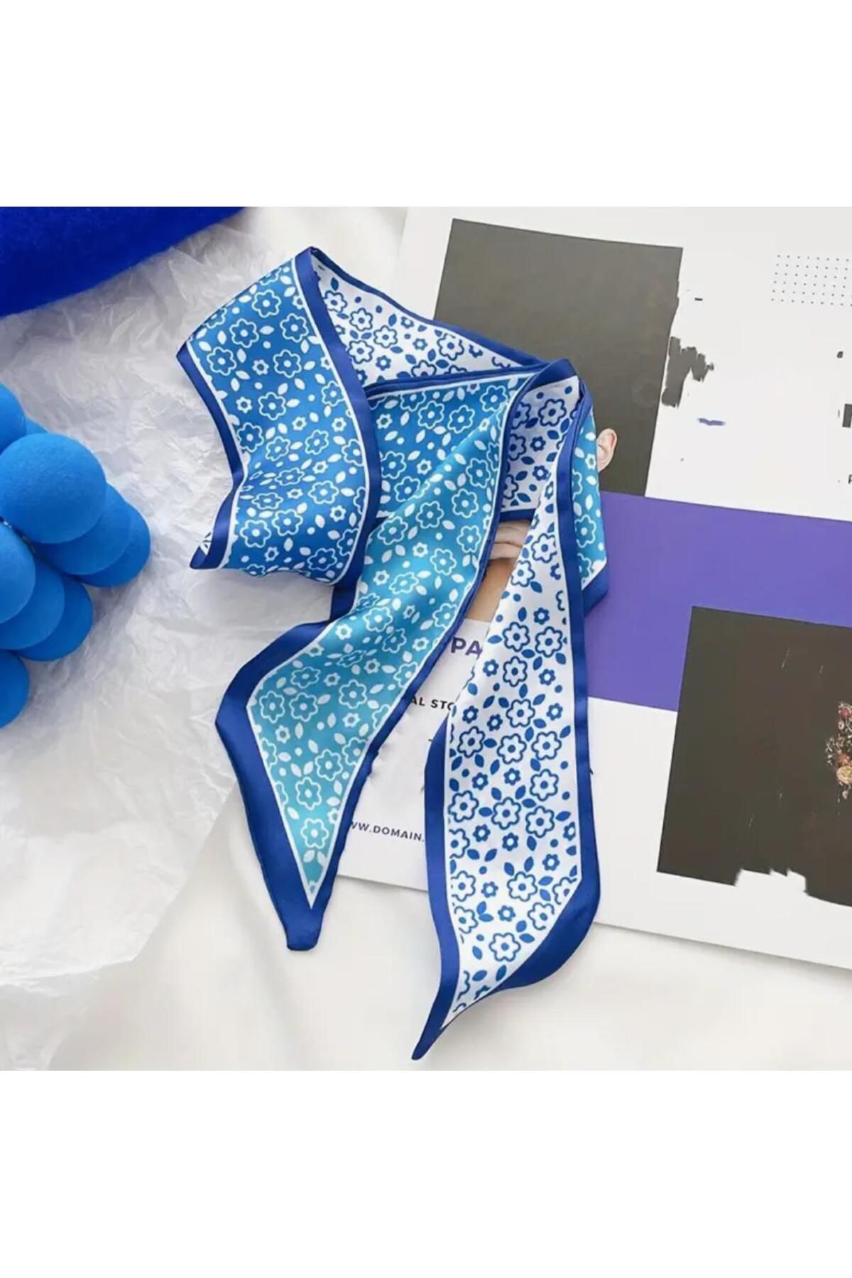 Venus Design Renkli Desenli Fular