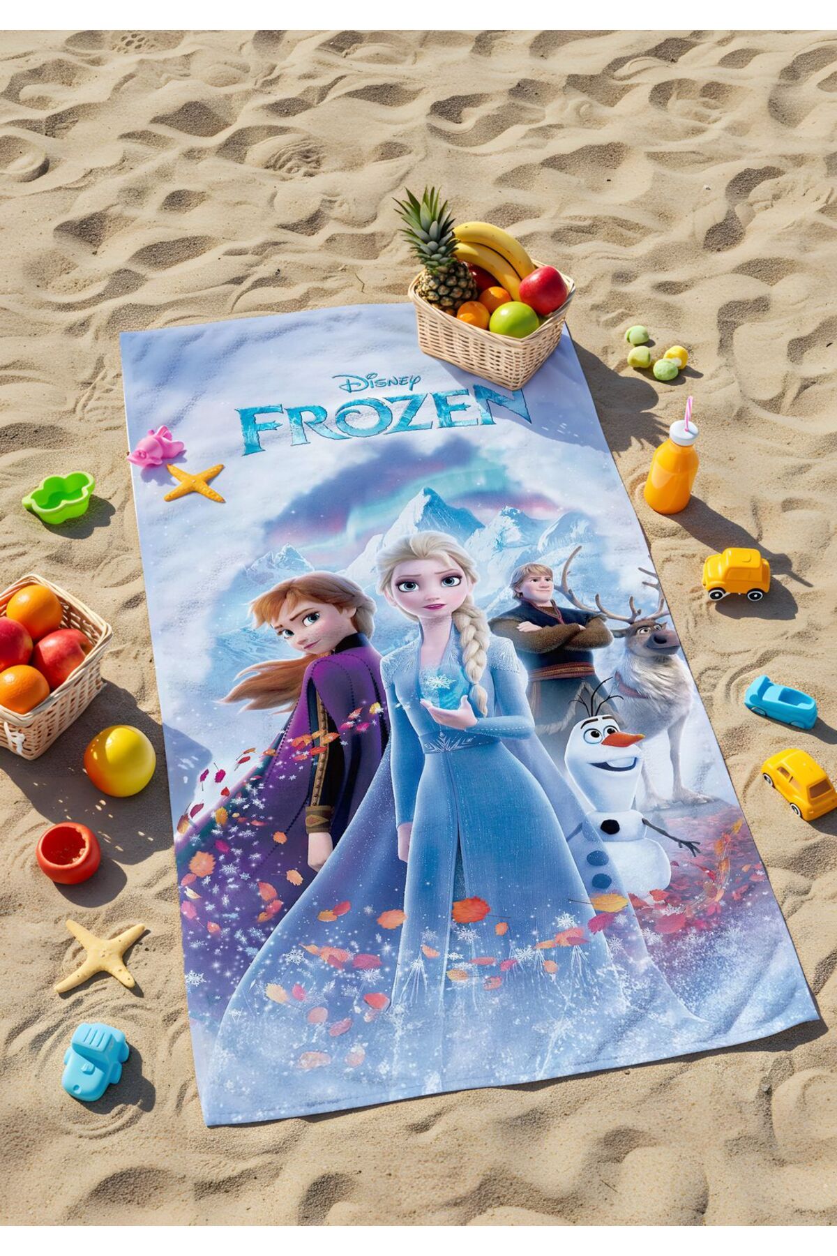 ministok Frozen Çocuk Plaj Havlusu