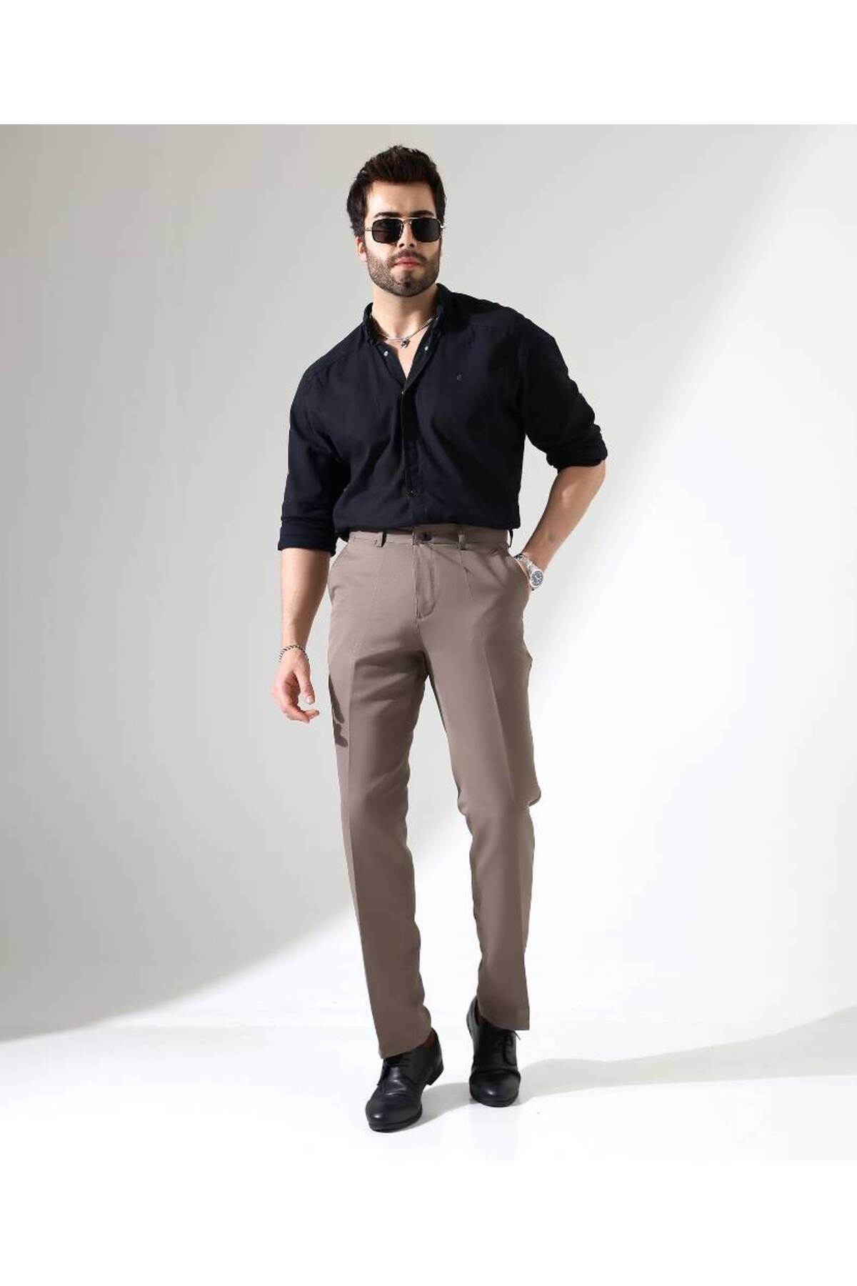Benim Denim ERKEK RAHAT REGULAR K.VİZON ARMÜRLÜ PANTOLON