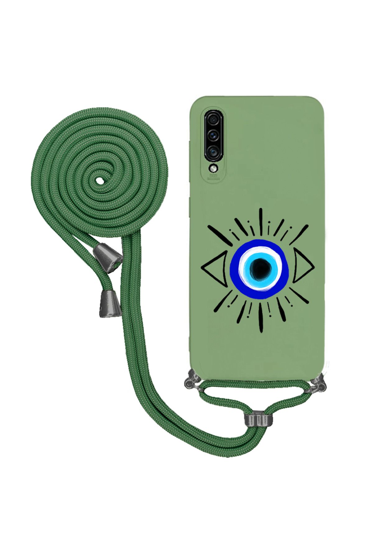 Royaleks Samsung A30s İpli Lansman Kılıf - Eyes 2