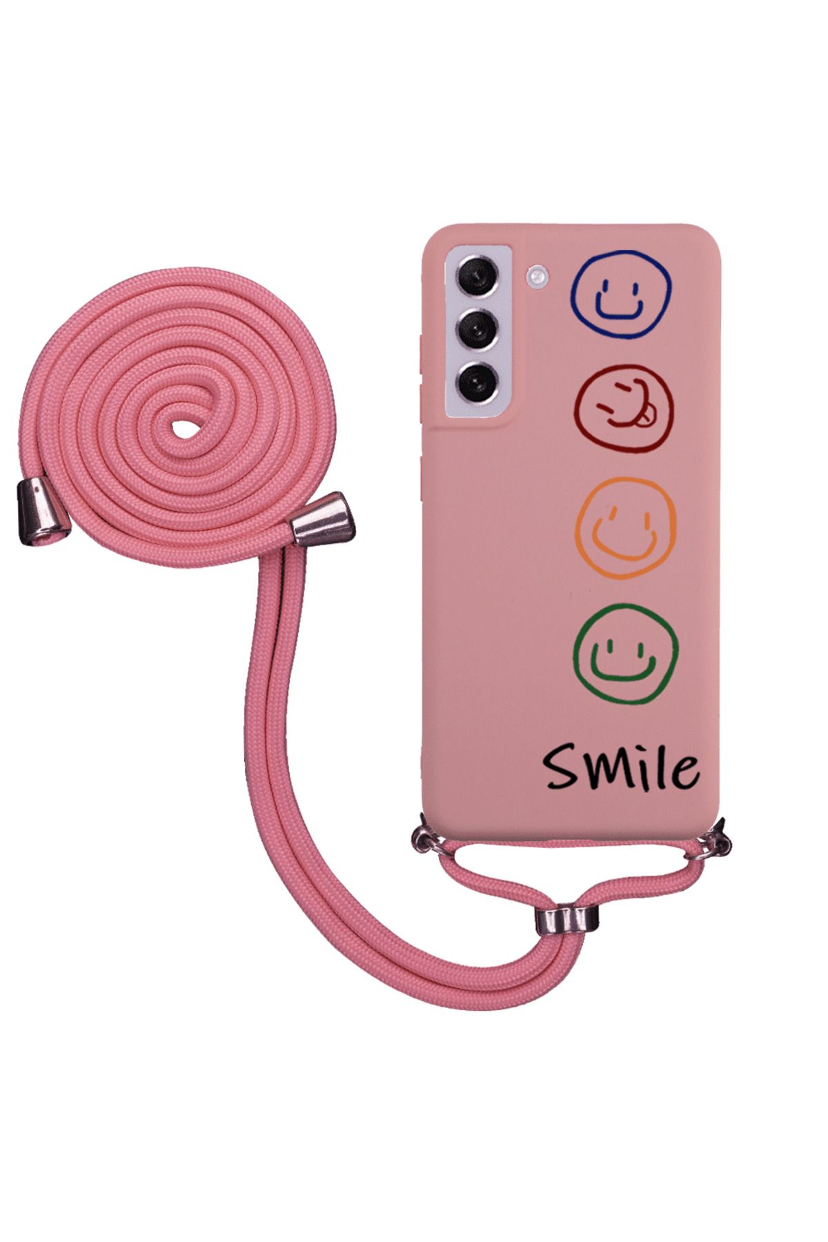 Royaleks Samsung S21 FE İpli Lansman Kılıf - Smile