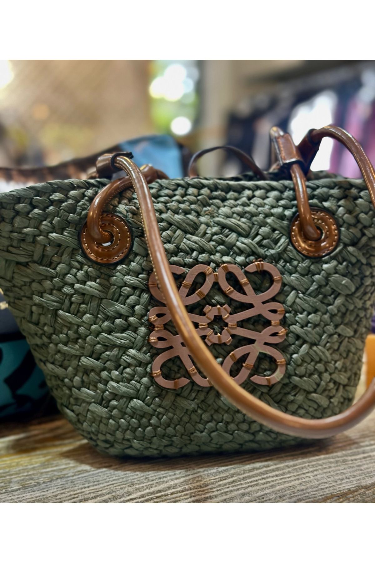 Style HASIR DERİ ASKILI İTHAL ÇANTA
