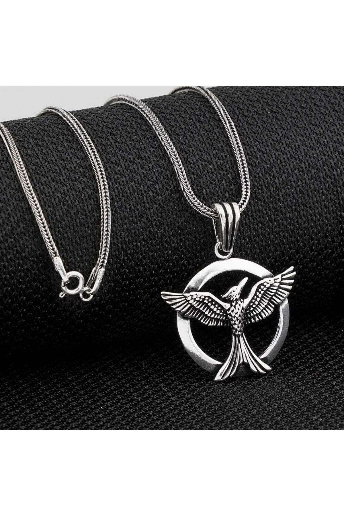 shop Ankakuşu 925 Ayar Gümüş Erkek Kolye