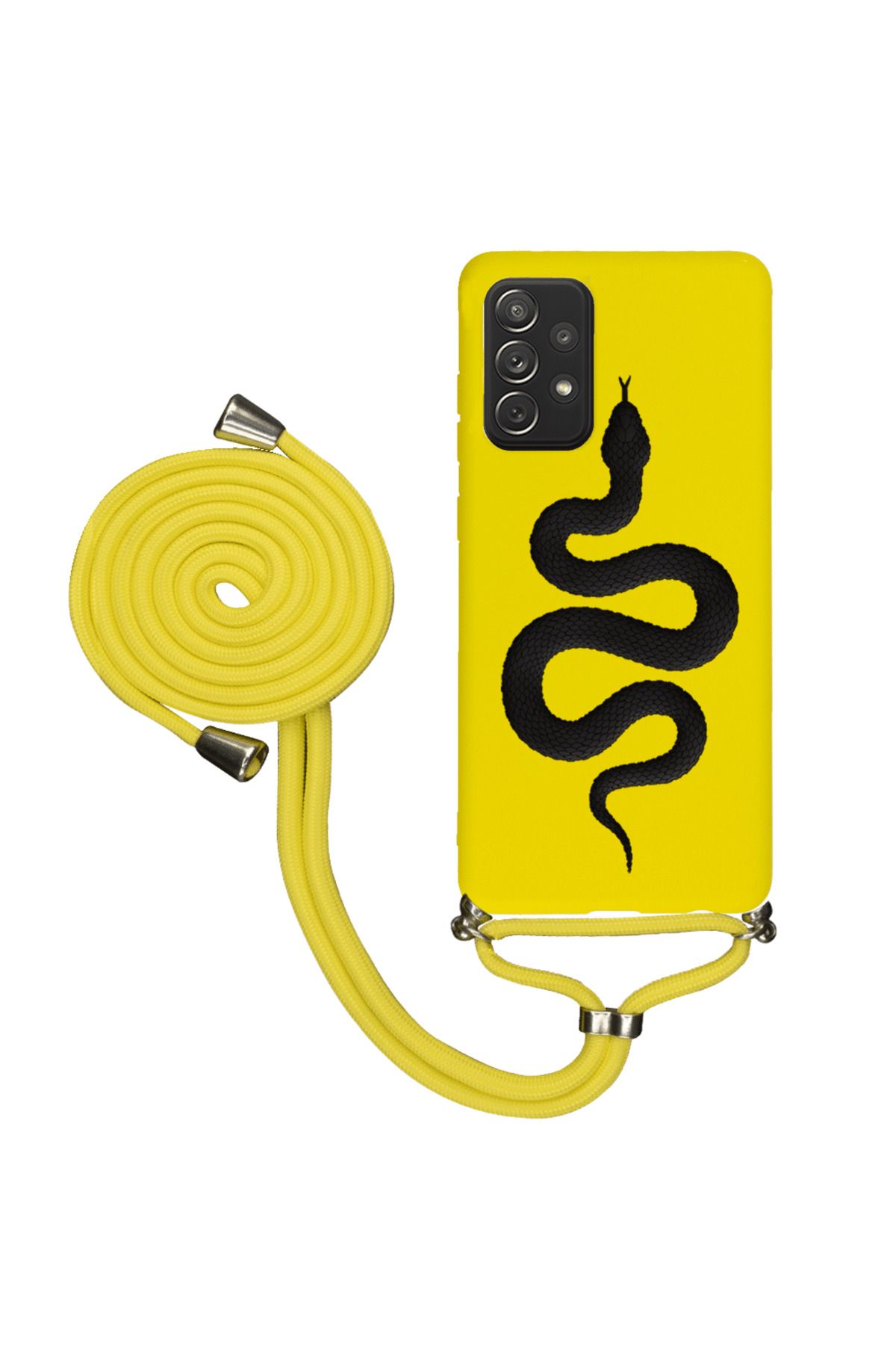 Royaleks Samsung A72 İpli Lansman Kılıf - Snake