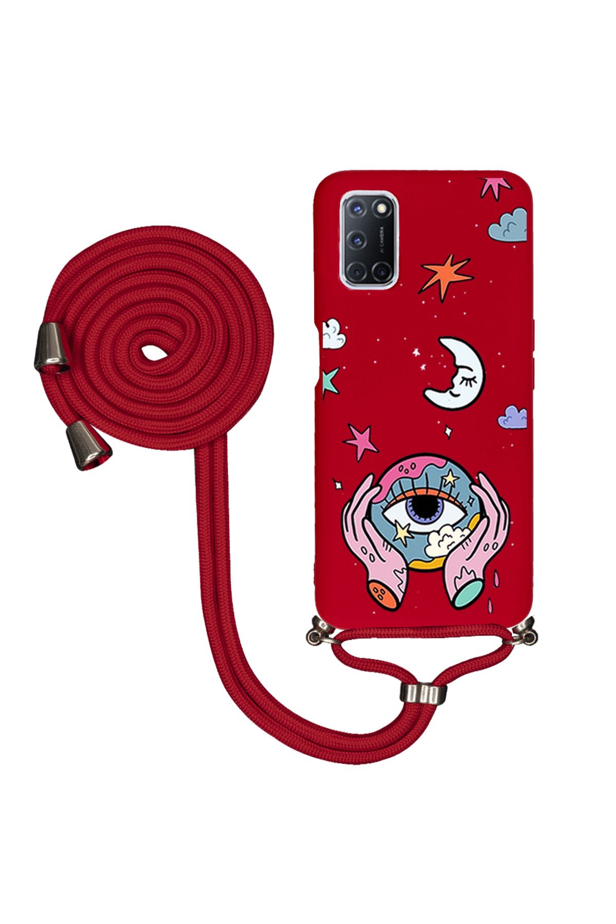 Royaleks Oppo A52 İpli Lansman Kılıf - Meta