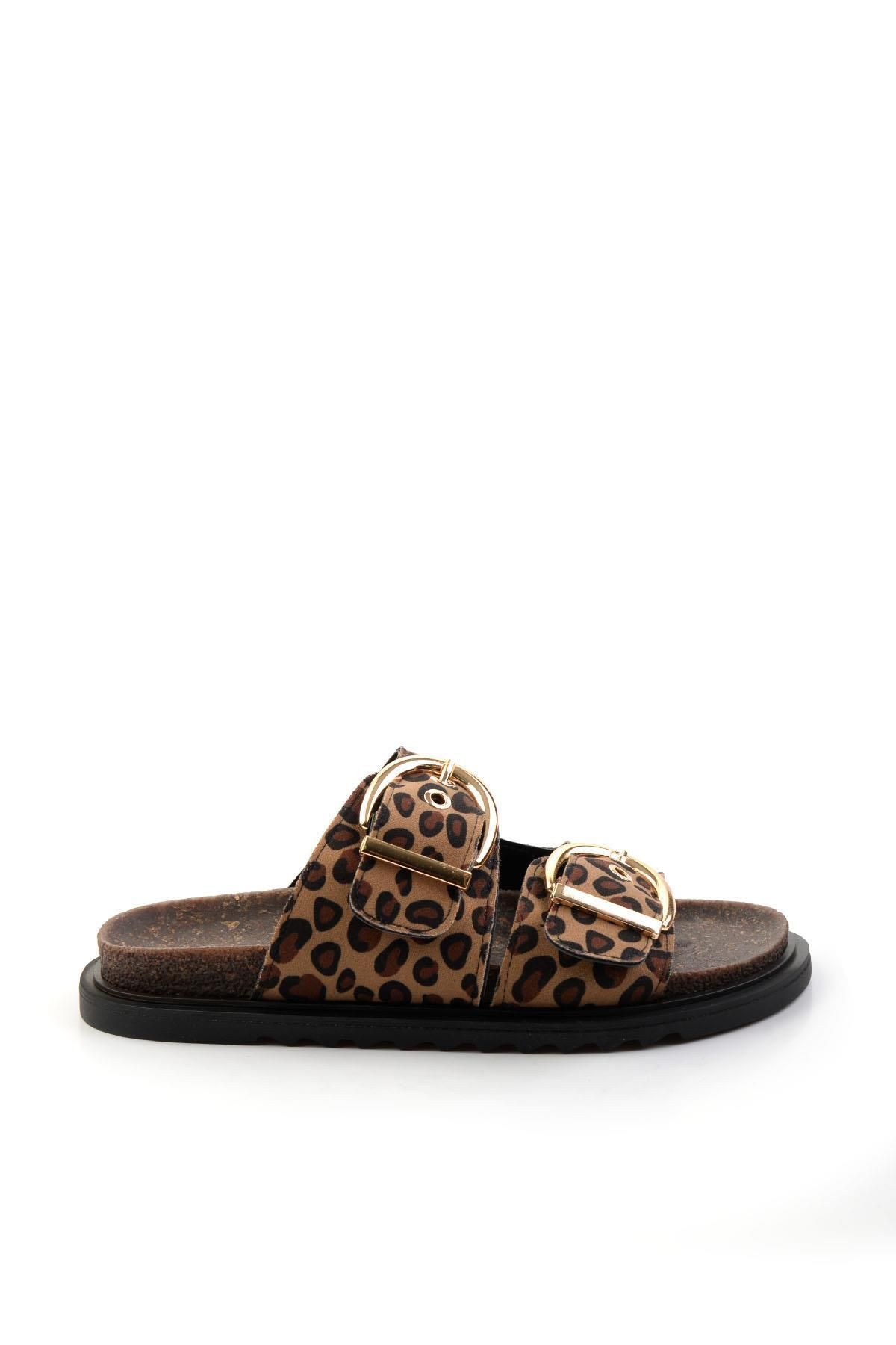 Bambi Leopar Kadın Terlik K04688002872