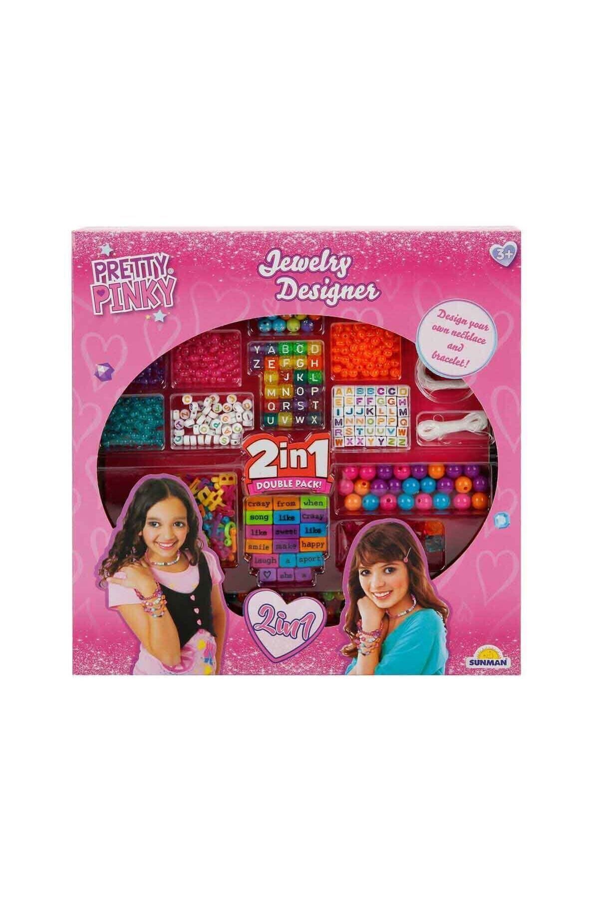 Easy Tedarik 1011036 Harfli Boncuk Hobi Seti 2IN1 -Sunman
