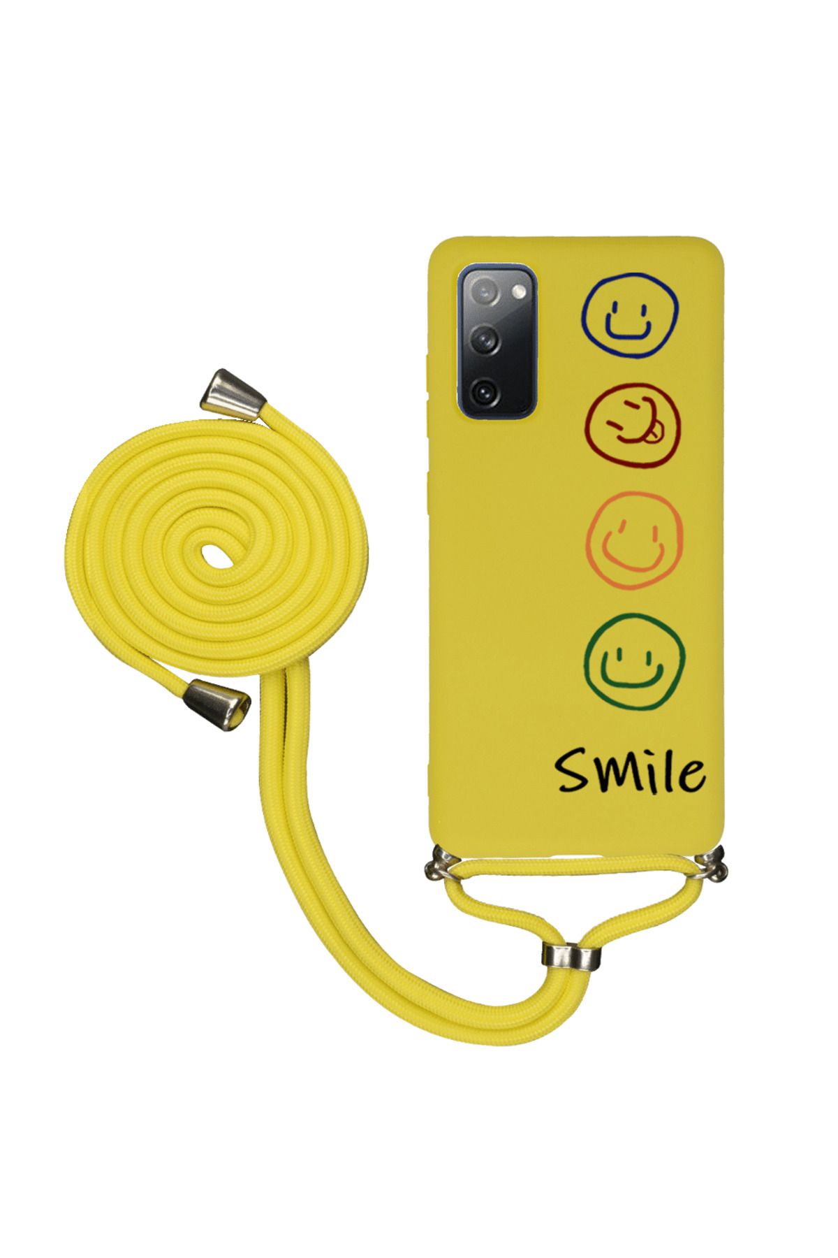Royaleks Samsung S20 FE İpli Lansman Kılıf - Smile
