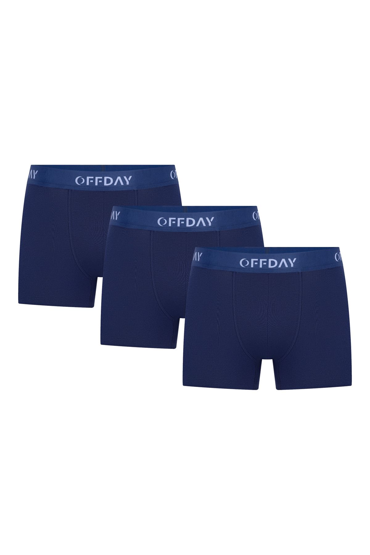 offday Essential Erkek Modal Boxer 3'lü – Spor ve Günlük Kullanım, Nefes Alabilir, Terletmez