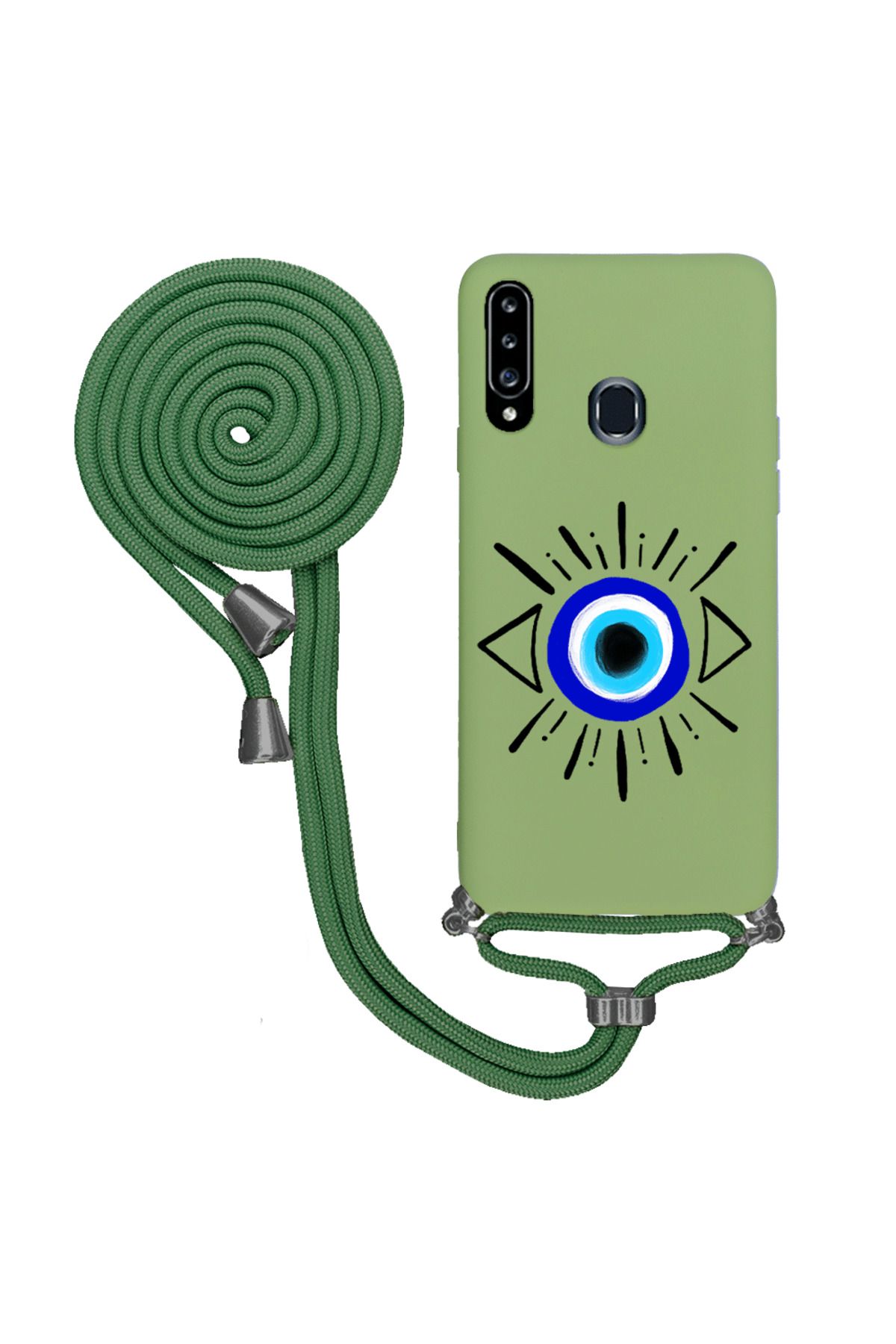 Royaleks Samsung A20s İpli Lansman Kılıf - Eyes 2